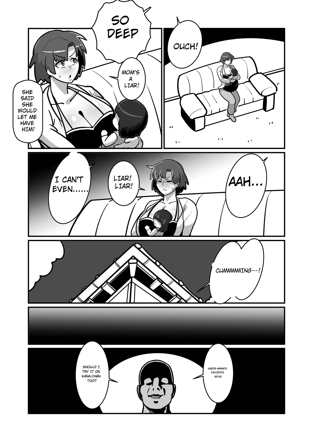 [Boundari (Sakai)] Bote Oyako~Tabetsukushi! Double Botehara Oyakodonburi!~ | Pregnant Mother & Daughter Completely Devoured! Double Pregnant Mother-Daughter Bowl! [English] [m00ngato] image number 70