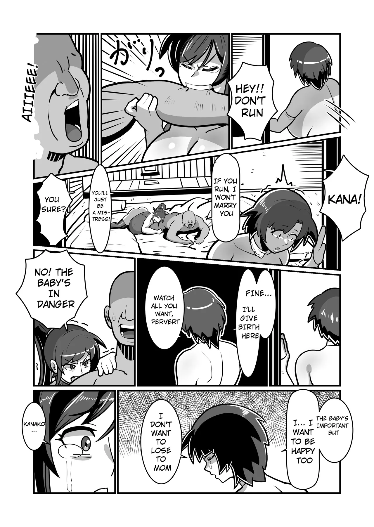 [Boundari (Sakai)] Bote Oyako~Tabetsukushi! Double Botehara Oyakodonburi!~ | Pregnant Mother & Daughter Completely Devoured! Double Pregnant Mother-Daughter Bowl! [English] [m00ngato] image number 96