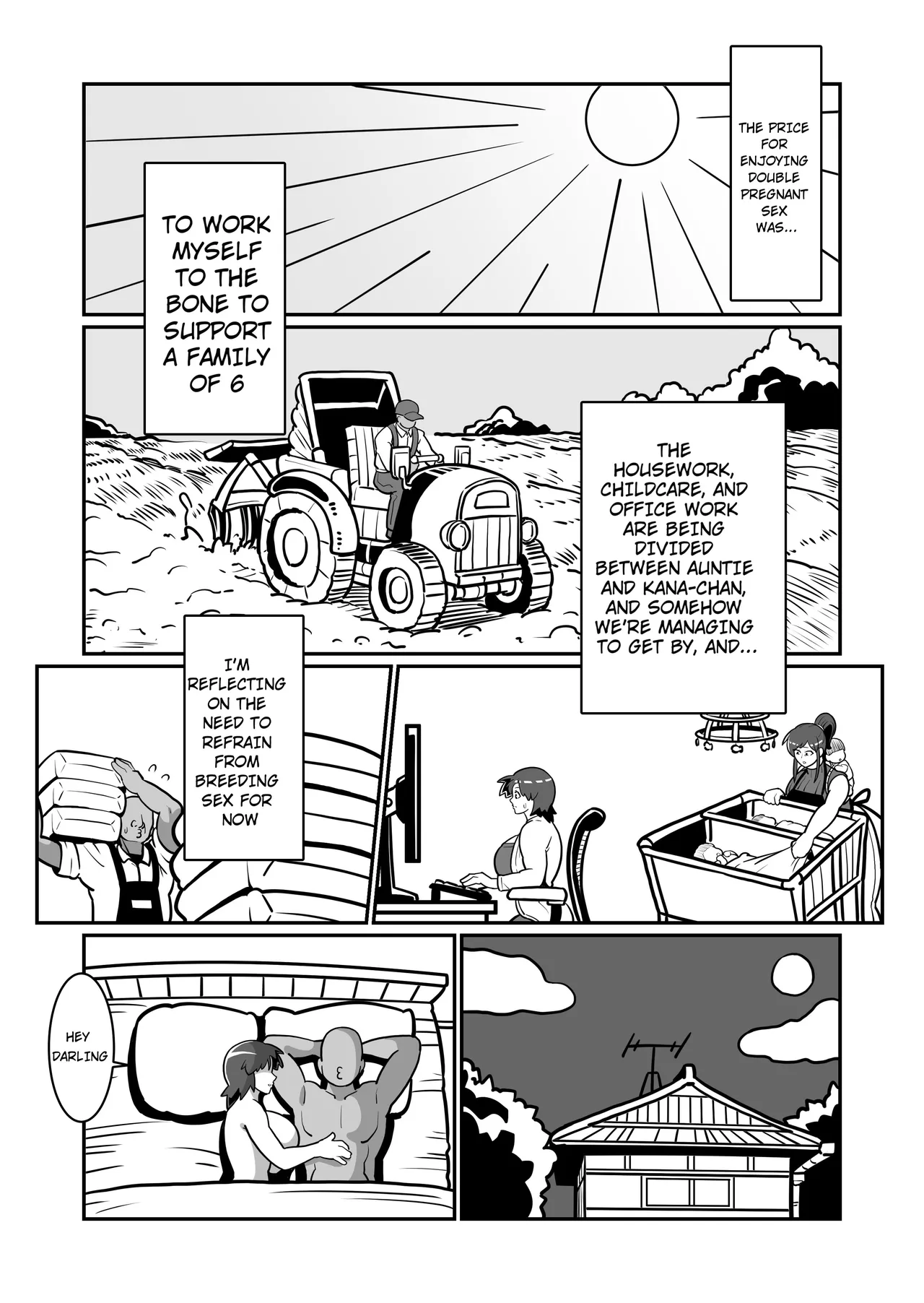 [Boundari (Sakai)] Bote Oyako~Tabetsukushi! Double Botehara Oyakodonburi!~ | Pregnant Mother & Daughter Completely Devoured! Double Pregnant Mother-Daughter Bowl! [English] [m00ngato] image number 104