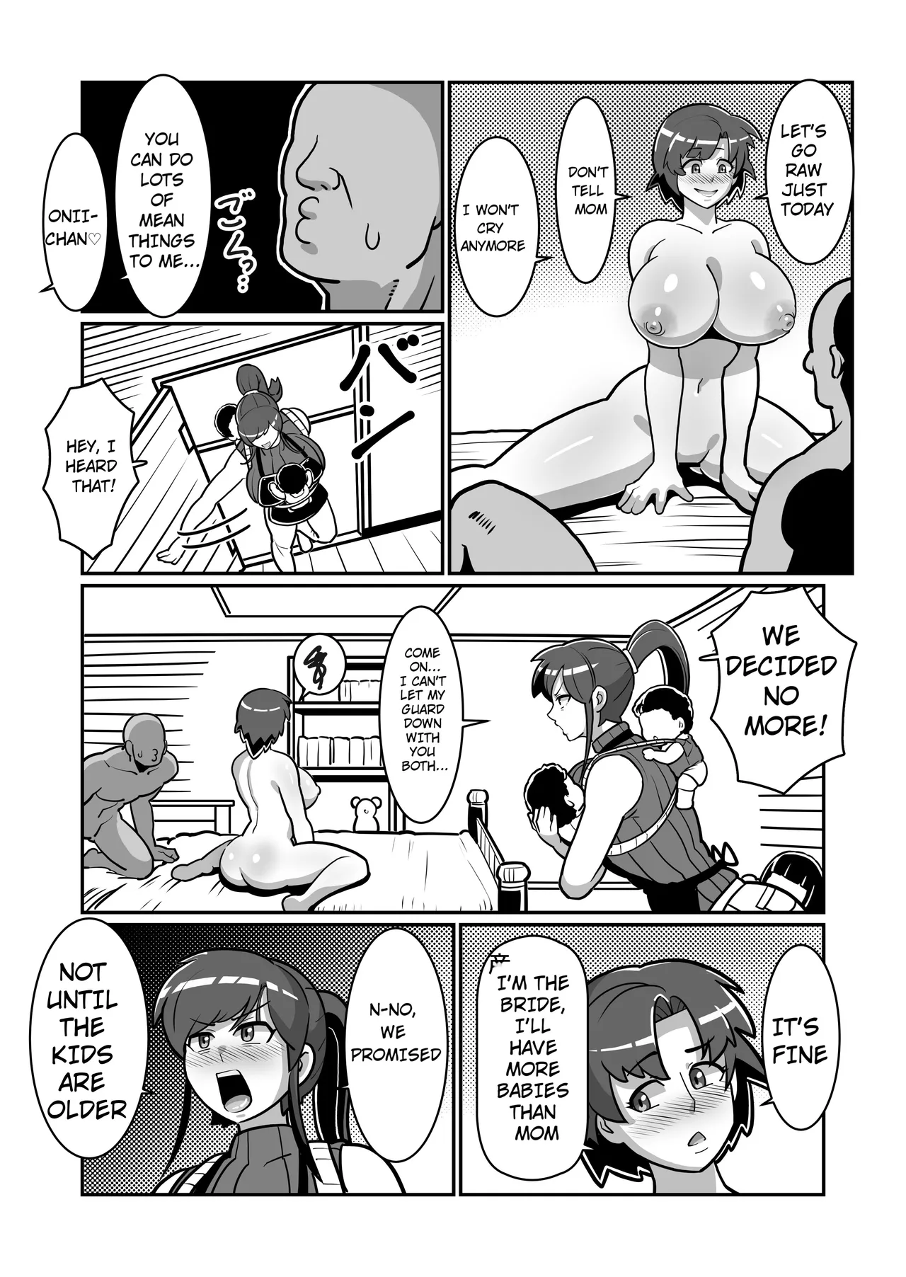 [Boundari (Sakai)] Bote Oyako~Tabetsukushi! Double Botehara Oyakodonburi!~ | Pregnant Mother & Daughter Completely Devoured! Double Pregnant Mother-Daughter Bowl! [English] [m00ngato] image number 105