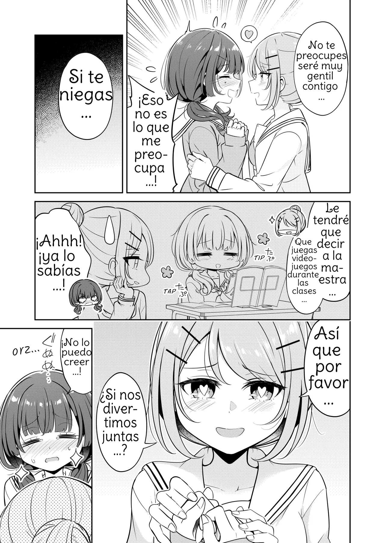 [BetweenGirls (betock)] Ohiru Yasumi ga Owaru made - Until The Lunch Break Is Over [Spanish] [Amaterasu] 이미지 번호 9