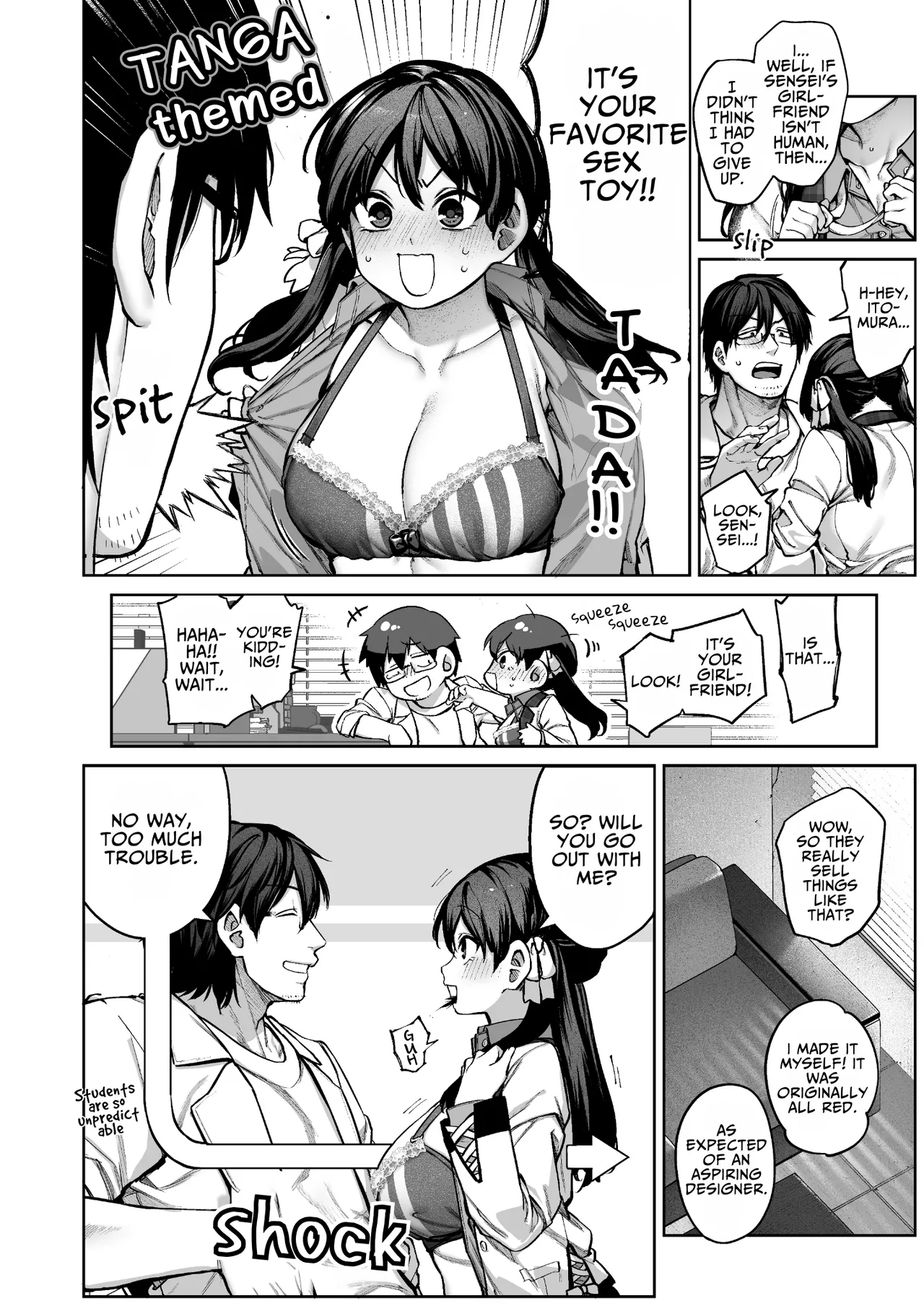 [Koutetsu Shabon Dama (Tamabon)] Kanojo wa Iranai Hattori Sensei! ~Koi wa Mendou Nante Itte Honto wa Ai ga Omo Sugiru~ | Mr. Hattori Doesn't Need A Girlfriend! ~he said love was a hassle, but his love is just too heavy~ [English] 7eme image