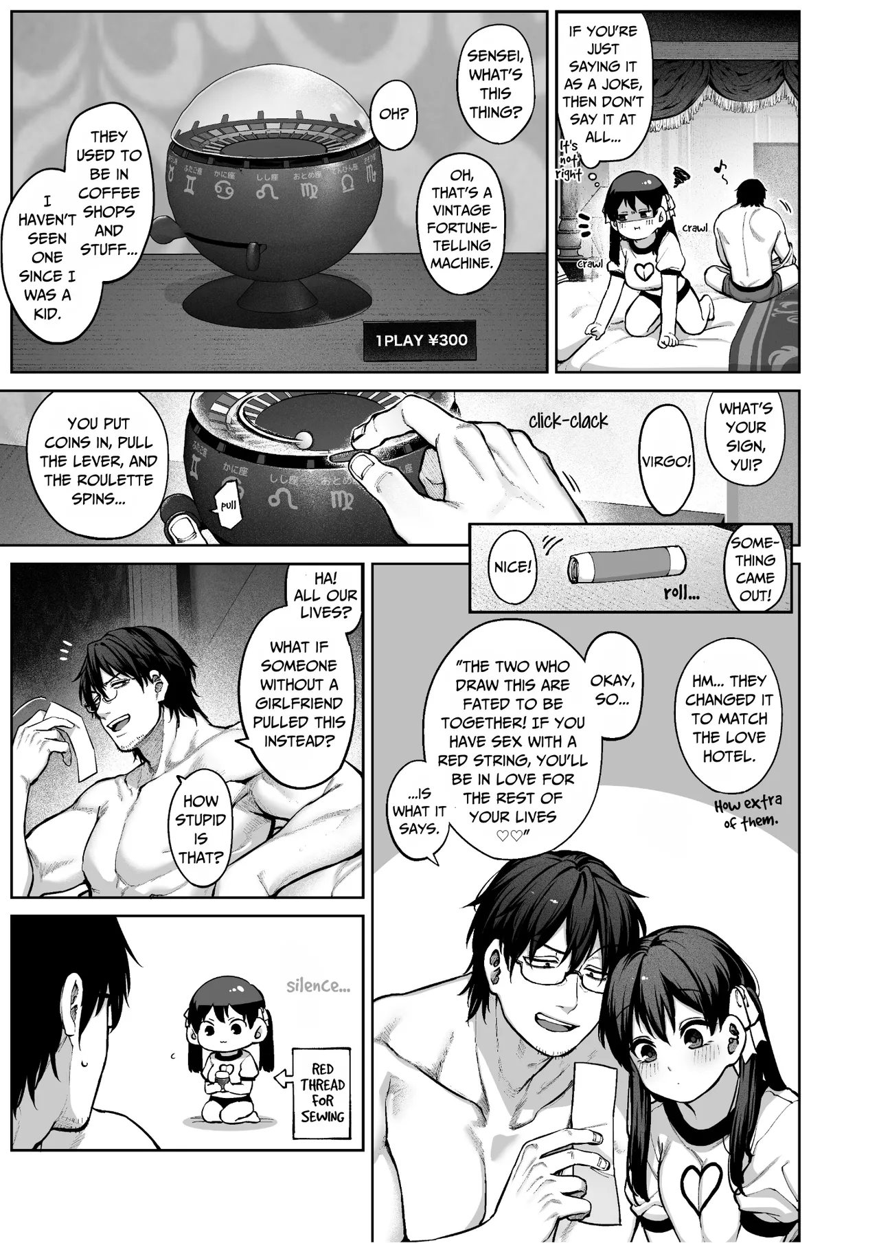 [Koutetsu Shabon Dama (Tamabon)] Kanojo wa Iranai Hattori Sensei! ~Koi wa Mendou Nante Itte Honto wa Ai ga Omo Sugiru~ | Mr. Hattori Doesn't Need A Girlfriend! ~he said love was a hassle, but his love is just too heavy~ [English] 34eme image