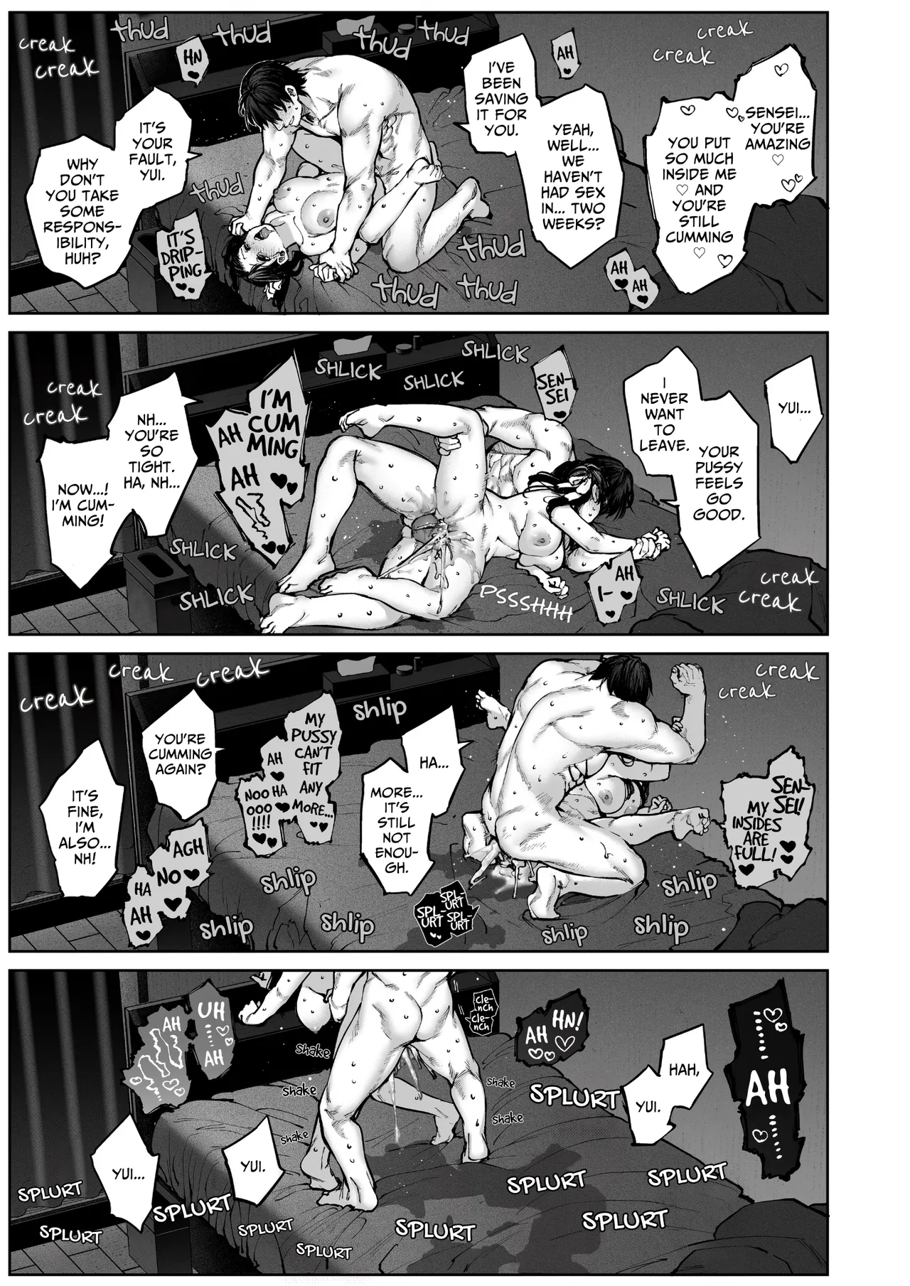 [Koutetsu Shabon Dama (Tamabon)] Kanojo wa Iranai Hattori Sensei! ~Koi wa Mendou Nante Itte Honto wa Ai ga Omo Sugiru~ | Mr. Hattori Doesn't Need A Girlfriend! ~he said love was a hassle, but his love is just too heavy~ [English] 86eme image