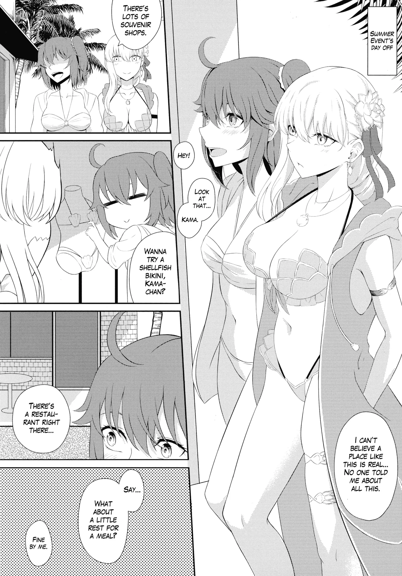 (C104) [Yashoku Jinshin (Rinkopoi)] Kama to Honeymoon - Honeymoon with Kama (Fate/Grand Order) [English] [The Blavatsky Project] 图片编号 4