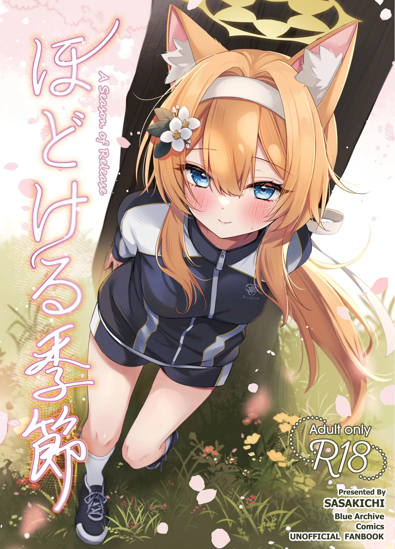 [Dekoponzu (Sasakichi)] Hodokeru Kisetsu - A Season of Release (Blue Archive) [Digital] numero di immagine  1