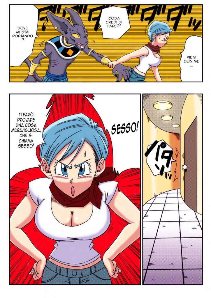 [Yamamoto] Bulma ga Chikyuu o Sukuu! | Bulma Salva la Terra! (Dragon Ball Super) [Italian] [Colorized] numero di immagine  3