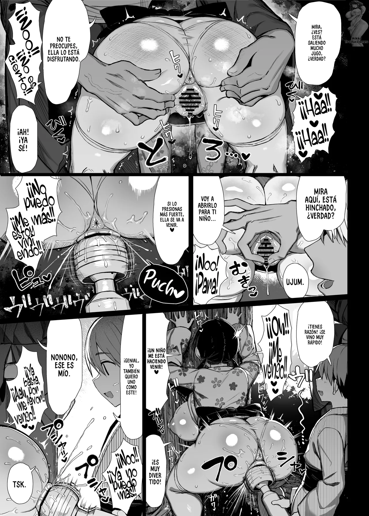 [MOSQUITONE. (Great Mosu)] Bungaku Shoujo wa Somerareru 3 - Falling Gardenia, Falling Love. | Mi amiga ahora es la puta de otro. 3 [Spanish] [HikkiTrads] [Digital] image number 16