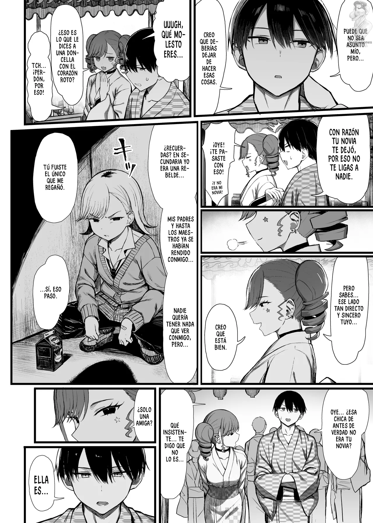 [MOSQUITONE. (Great Mosu)] Bungaku Shoujo wa Somerareru 3 - Falling Gardenia, Falling Love. | Mi amiga ahora es la puta de otro. 3 [Spanish] [HikkiTrads] [Digital] image number 23