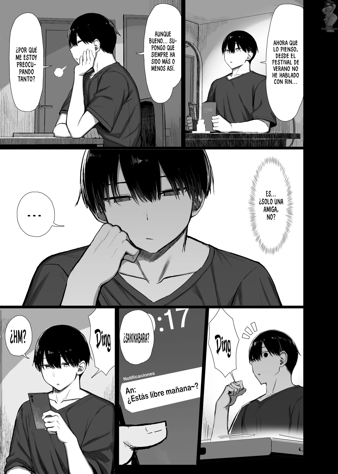 [MOSQUITONE. (Great Mosu)] Bungaku Shoujo wa Somerareru 3 - Falling Gardenia, Falling Love. | Mi amiga ahora es la puta de otro. 3 [Spanish] [HikkiTrads] [Digital] image number 38