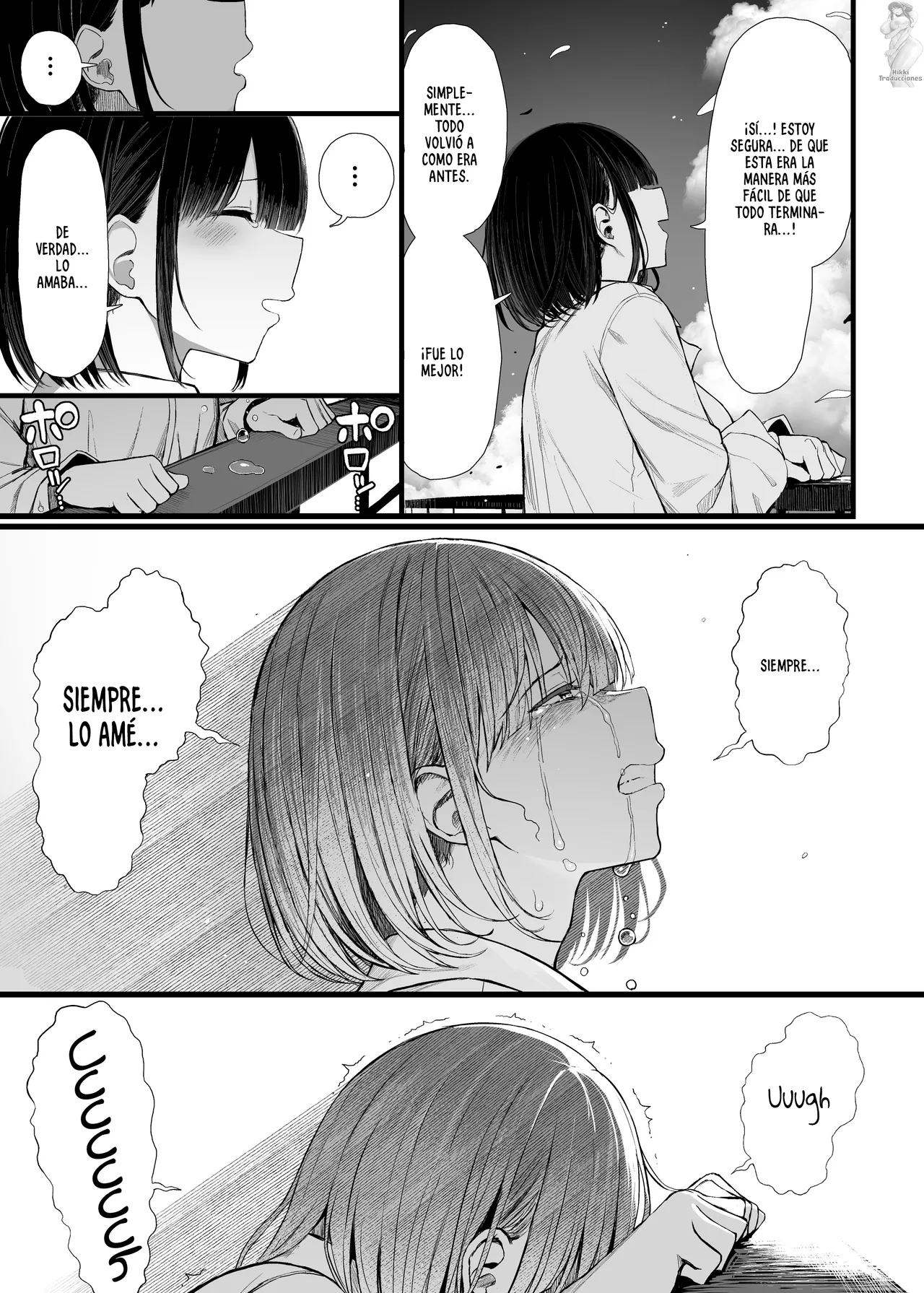 [MOSQUITONE. (Great Mosu)] Bungaku Shoujo wa Somerareru 3 - Falling Gardenia, Falling Love. | Mi amiga ahora es la puta de otro. 3 [Spanish] [HikkiTrads] [Digital] image number 86