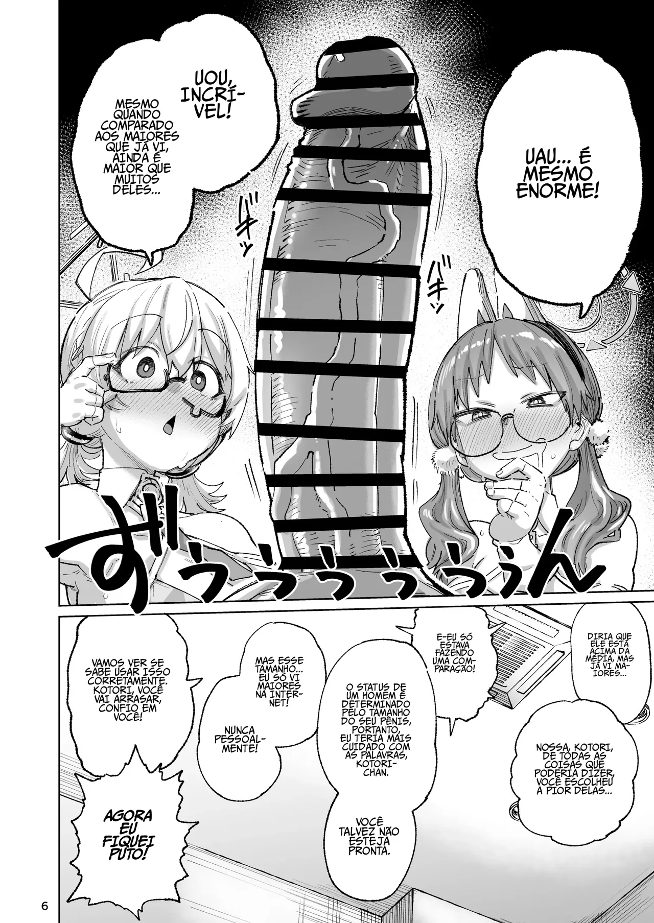 [Nikutai Gengo Club (Dekosuke)] Sukitooru Ero Megane (Blue Archive) [Portuguese-BR] [Digital] numero di immagine  5
