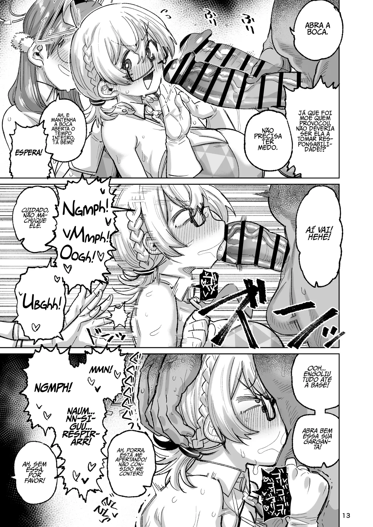 [Nikutai Gengo Club (Dekosuke)] Sukitooru Ero Megane (Blue Archive) [Portuguese-BR] [Digital] numero di immagine  12