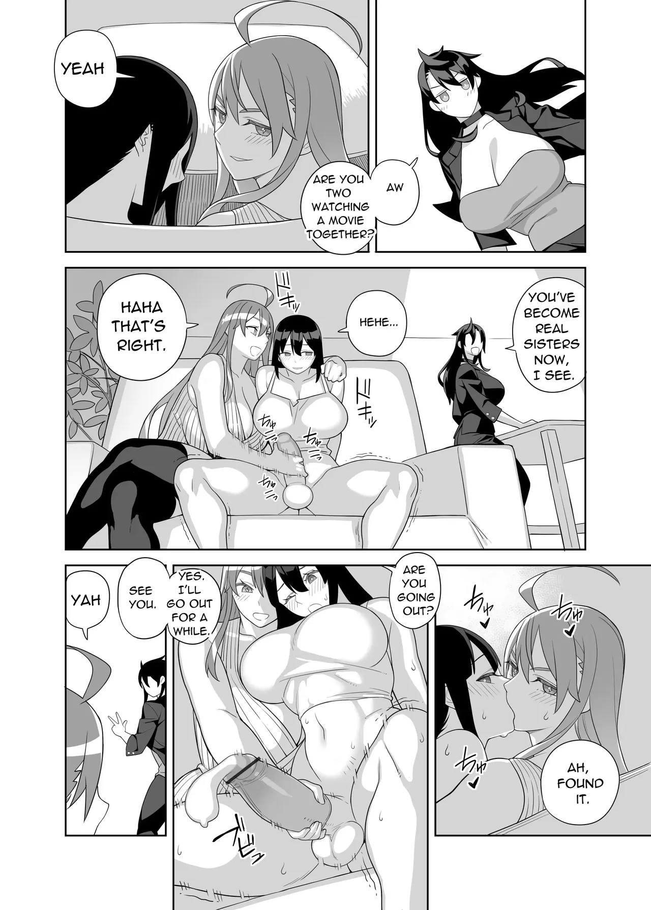 [Hidarikiki] Bakunyu Sisters ha Gakuenchou no Musume. image number 23