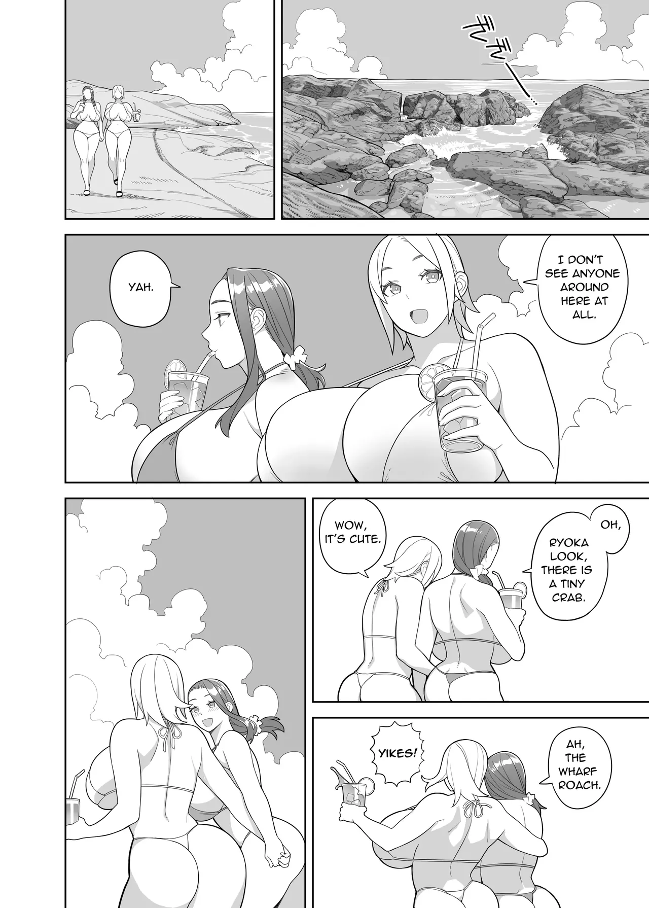 [Hidarikiki] Bakunyuu Vacation. image number 17