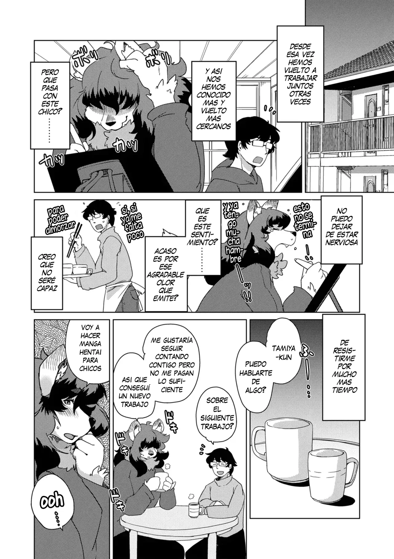 [Setouchi Kurage] Juujin Apart Tokoharusou e Youkoso! (Chap. 3) [Spanish] [Decensored][Harenchi no Fansub] 이미지 번호 8