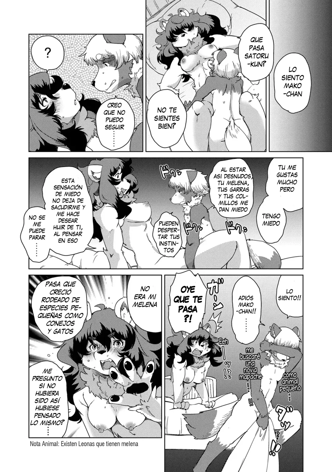 [Setouchi Kurage] Juujin Apart Tokoharusou e Youkoso! (Chap. 3) [Spanish] [Decensored][Harenchi no Fansub] 이미지 번호 10