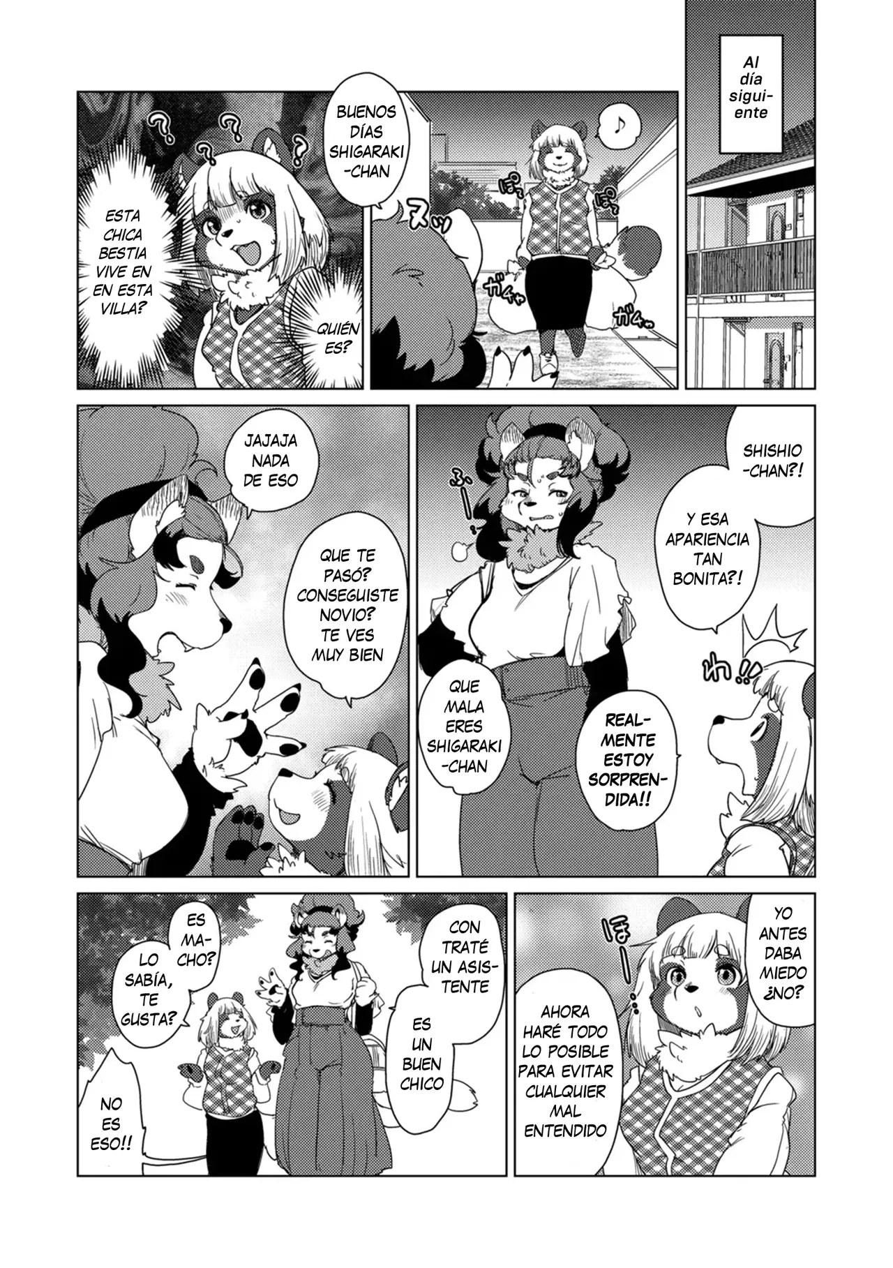 [Setouchi Kurage] Juujin Apart Tokoharusou e Youkoso! (Chap. 3) [Spanish] [Decensored][Harenchi no Fansub] 이미지 번호 29