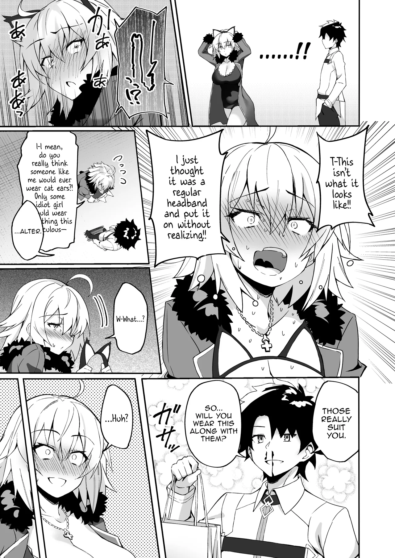 [Syunichi Kansuu (Syunichi)] Nekomimi Jeanne to Hitasura Koubi Suru Hon | Endless Mating with Cat-Eared Jeanne Alter (Fate/Grand Order) [English] [Castle TL+Tsunqueen] [Digital] 图片编号 4