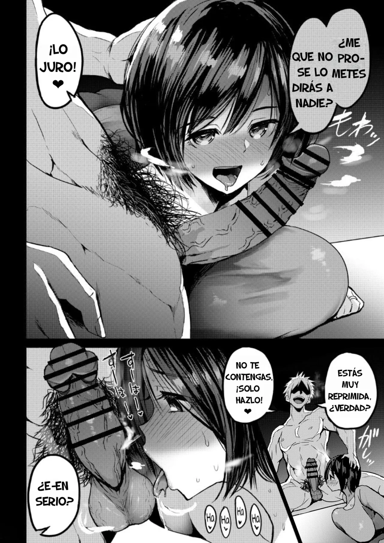 [GOD Ryokutya (Bu-chan)] Yokkyuu Fuman ga Tamatte Hoka no Otoko no Chinpo Case ni Natteshimatta Oku-san  | UNA ESPOSA FRUSTRADA SEXUALMENTE ES CORROMPIDA POR LA VERGA DE OTRO HOMBRE [Spanish] [Skar2B] image number 19