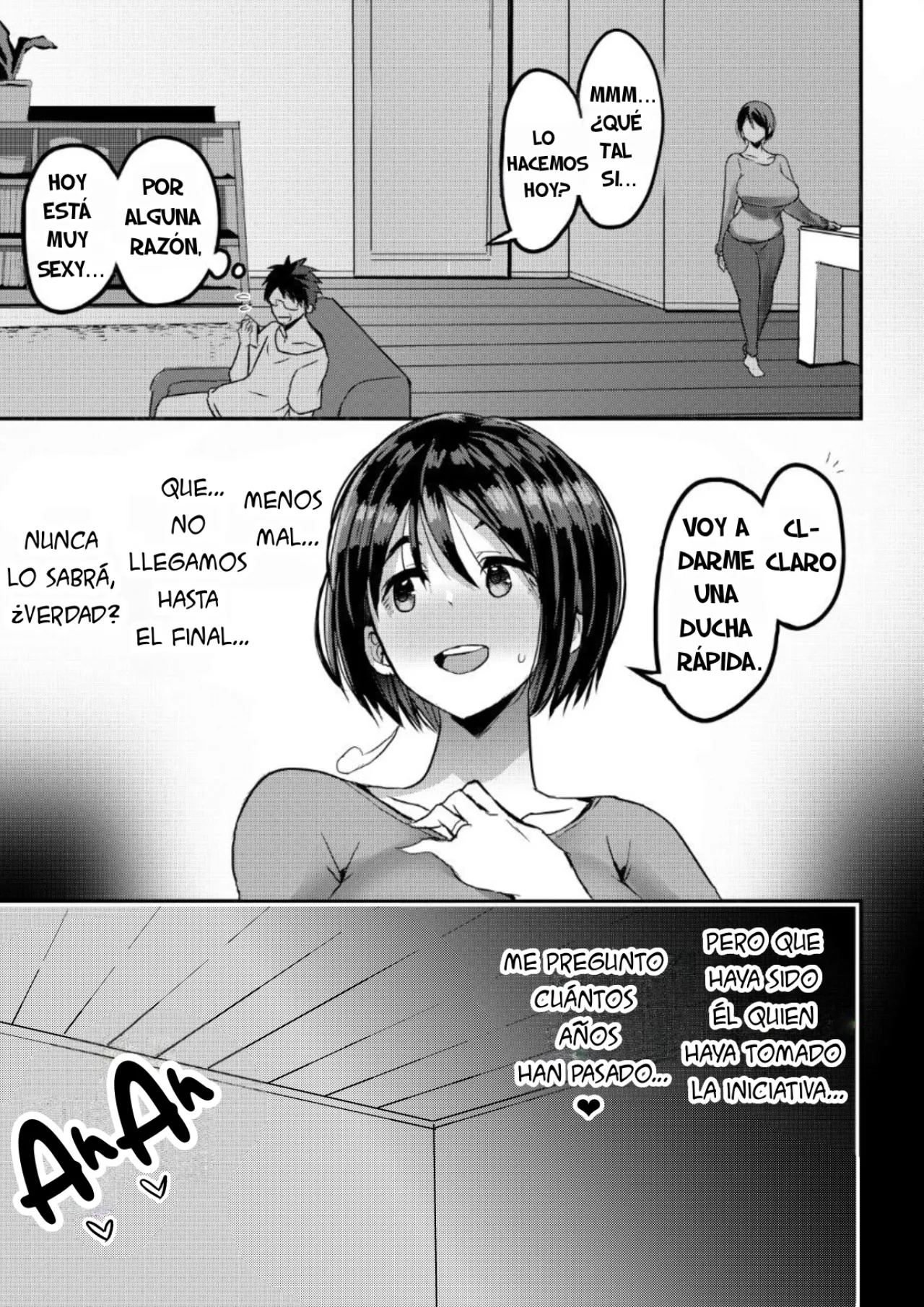 [GOD Ryokutya (Bu-chan)] Yokkyuu Fuman ga Tamatte Hoka no Otoko no Chinpo Case ni Natteshimatta Oku-san  | UNA ESPOSA FRUSTRADA SEXUALMENTE ES CORROMPIDA POR LA VERGA DE OTRO HOMBRE [Spanish] [Skar2B] image number 40