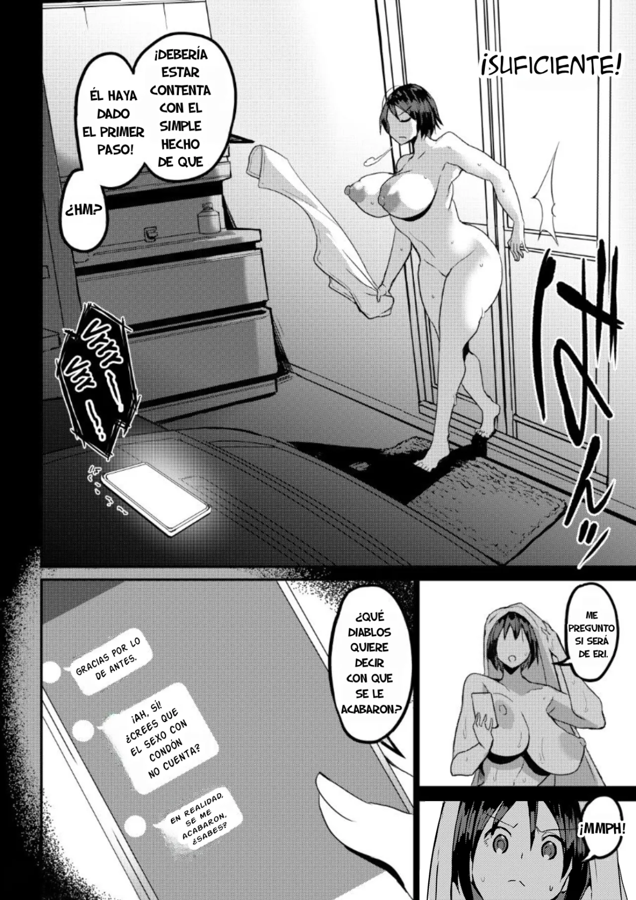 [GOD Ryokutya (Bu-chan)] Yokkyuu Fuman ga Tamatte Hoka no Otoko no Chinpo Case ni Natteshimatta Oku-san  | UNA ESPOSA FRUSTRADA SEXUALMENTE ES CORROMPIDA POR LA VERGA DE OTRO HOMBRE [Spanish] [Skar2B] image number 45