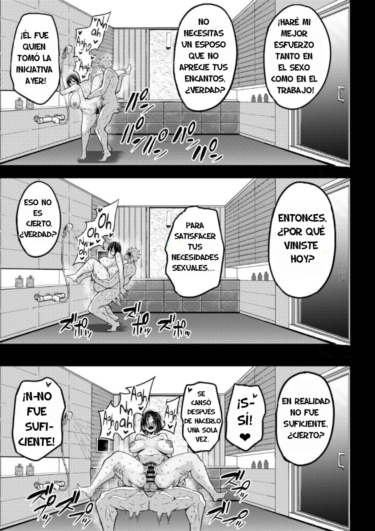 [GOD Ryokutya (Bu-chan)] Yokkyuu Fuman ga Tamatte Hoka no Otoko no Chinpo Case ni Natteshimatta Oku-san  | UNA ESPOSA FRUSTRADA SEXUALMENTE ES CORROMPIDA POR LA VERGA DE OTRO HOMBRE [Spanish] [Skar2B] image number 78