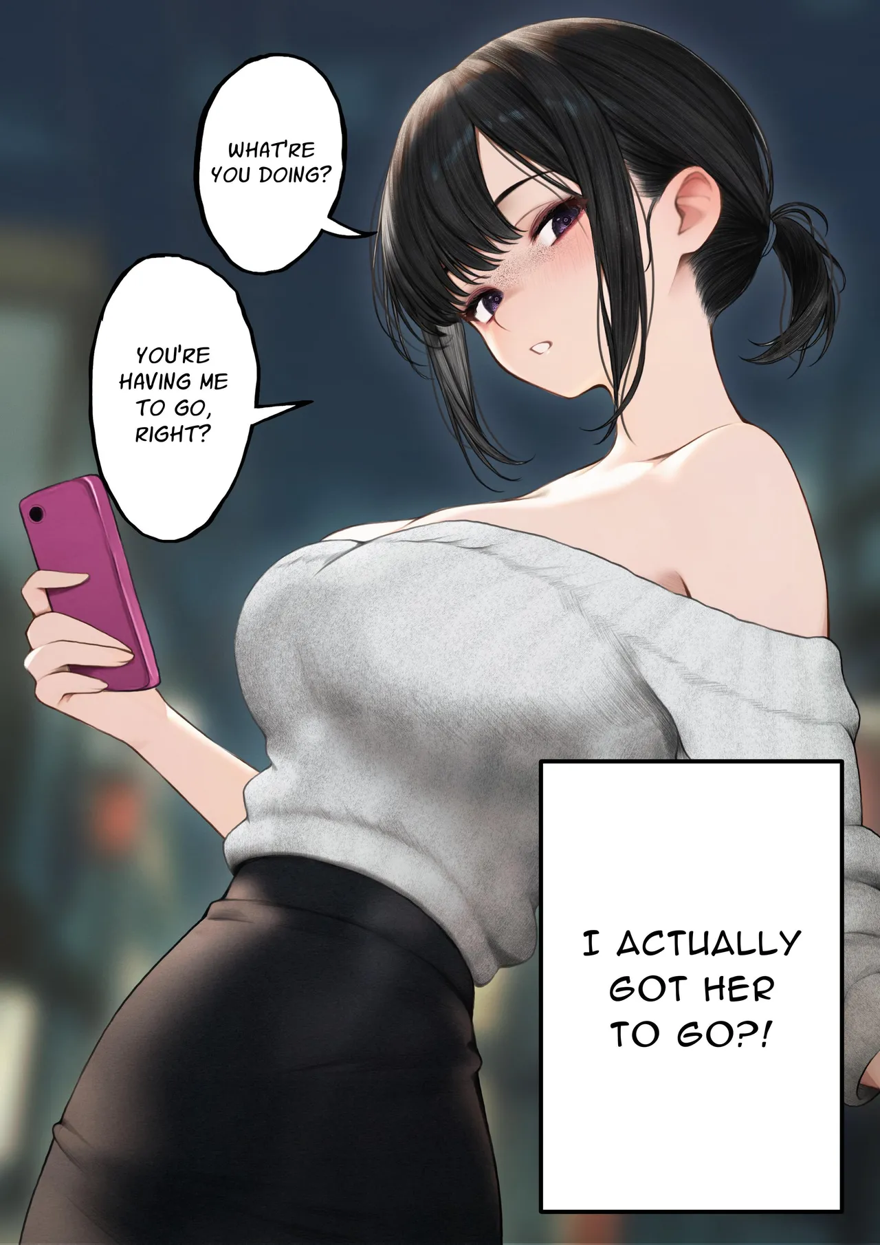 [SigMart (SigMa)] Cool-kei Tenin-san o Omochikaeri Shichatta Hanashi [English] [JHtranslations] image number 3