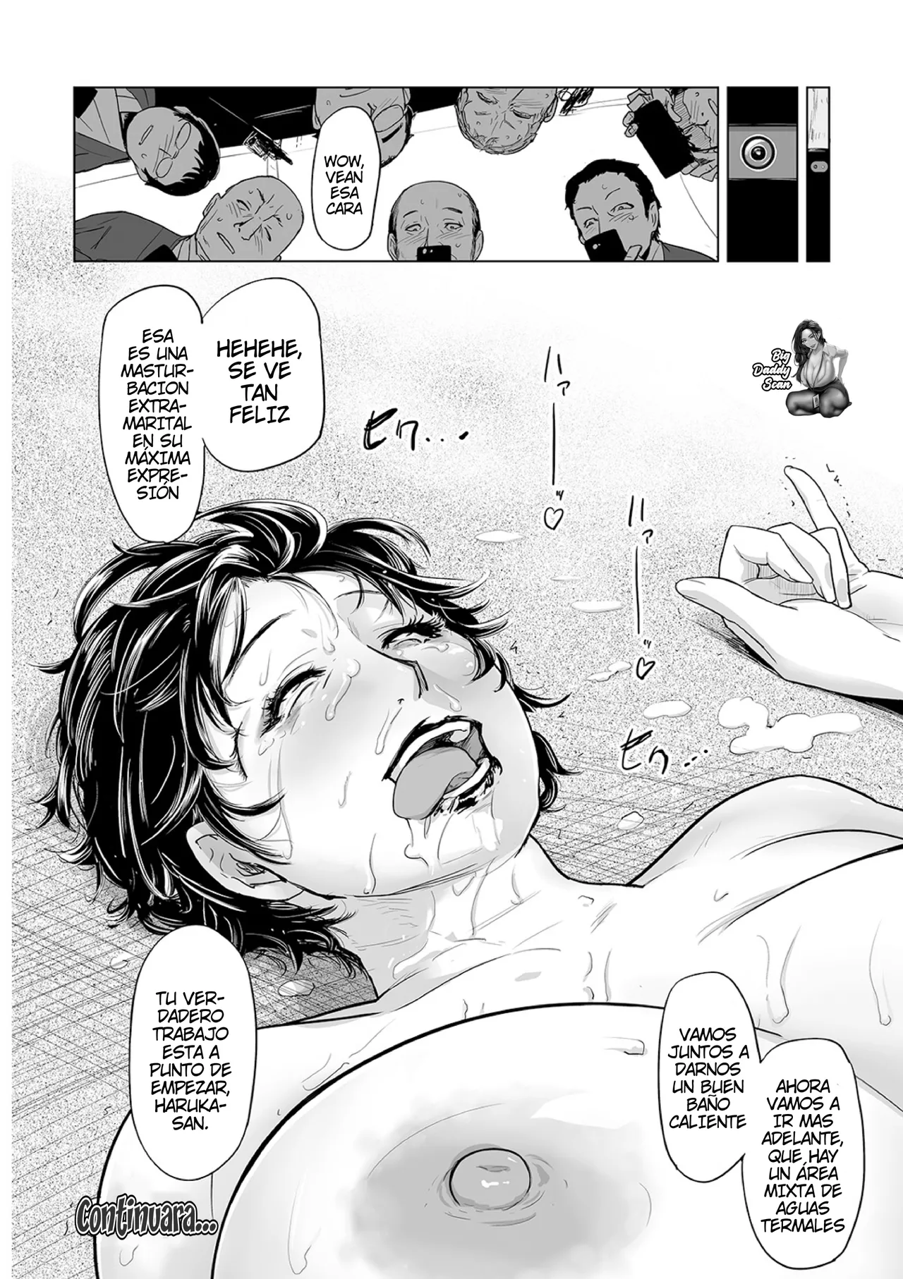 [Edo Shigezu] Netorare Pandemic 1-2｜Pandemia De Cornudos 1-2 [Spanish] [BigDaddy Scan] 画像番号 30