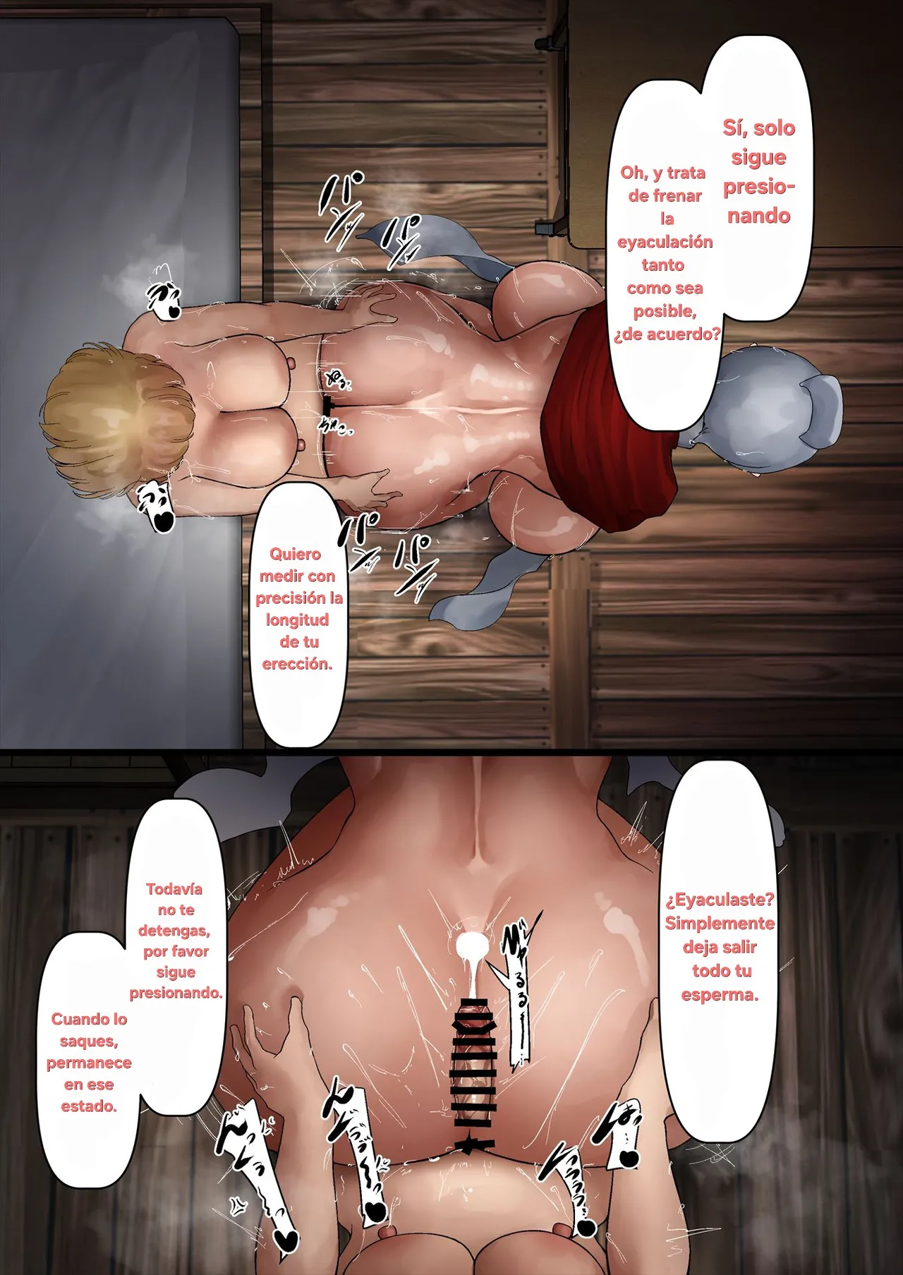 [Shirado umi] Senshi-tai Futanari Tanetsuke Kyouren | Entrenamiento de inseminación del cuerpo de combatientes futanari [Spanish] 画像番号 20