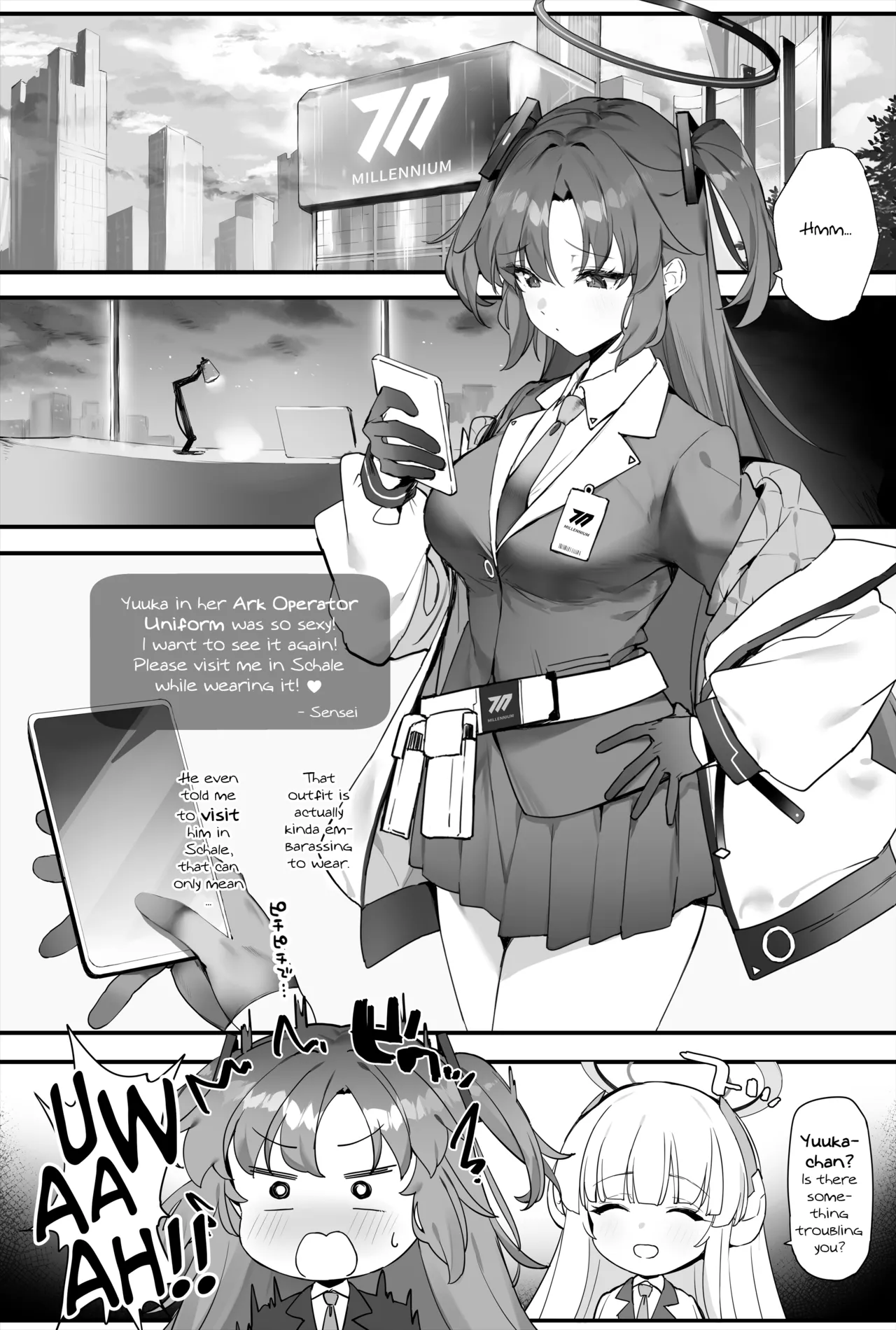 [remora field (remora)] Yuuka-chan to Ichaicha Suru Hon | A book of getting lovey-dovey with Yuuka-Chan (Blue Archive) [English] [DeppoTL] [Digital] image number 2