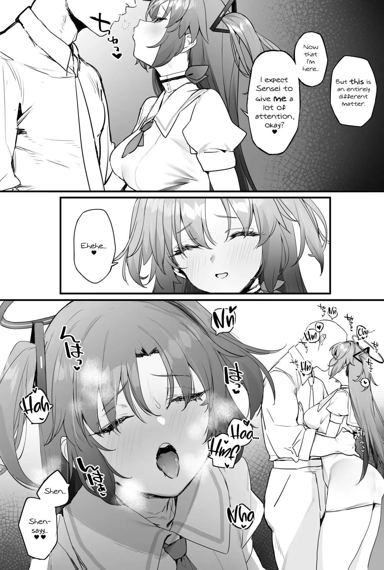 [remora field (remora)] Yuuka-chan to Ichaicha Suru Hon | A book of getting lovey-dovey with Yuuka-Chan (Blue Archive) [English] [DeppoTL] [Digital] image number 7