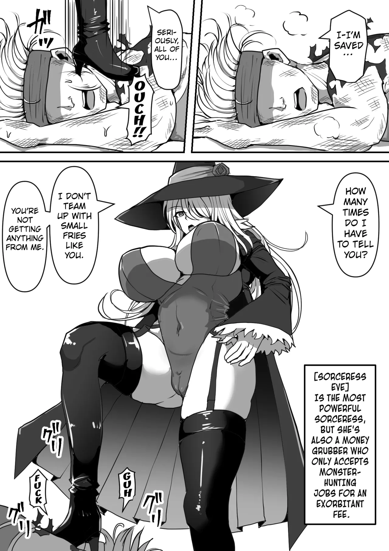 [Shiroi Tentoumushi (Ta ta)] Majo ga Shokushu ni Kisei sa re Shokushu o Shussan shi Makuru Hanashi [English] [Kuraudo] 이미지 번호 4