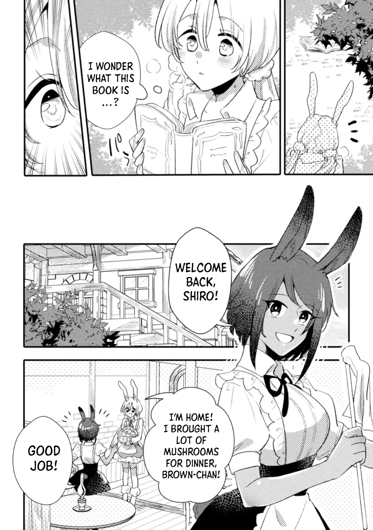 [Sekihara] Mori no usagi to fushigina hon | The Forest Rabbit and the Mysterious Book (2D Comic Magazine Yuri Saimin Vol. 2) [English] [Shiro Translation] [Digital] image number 2