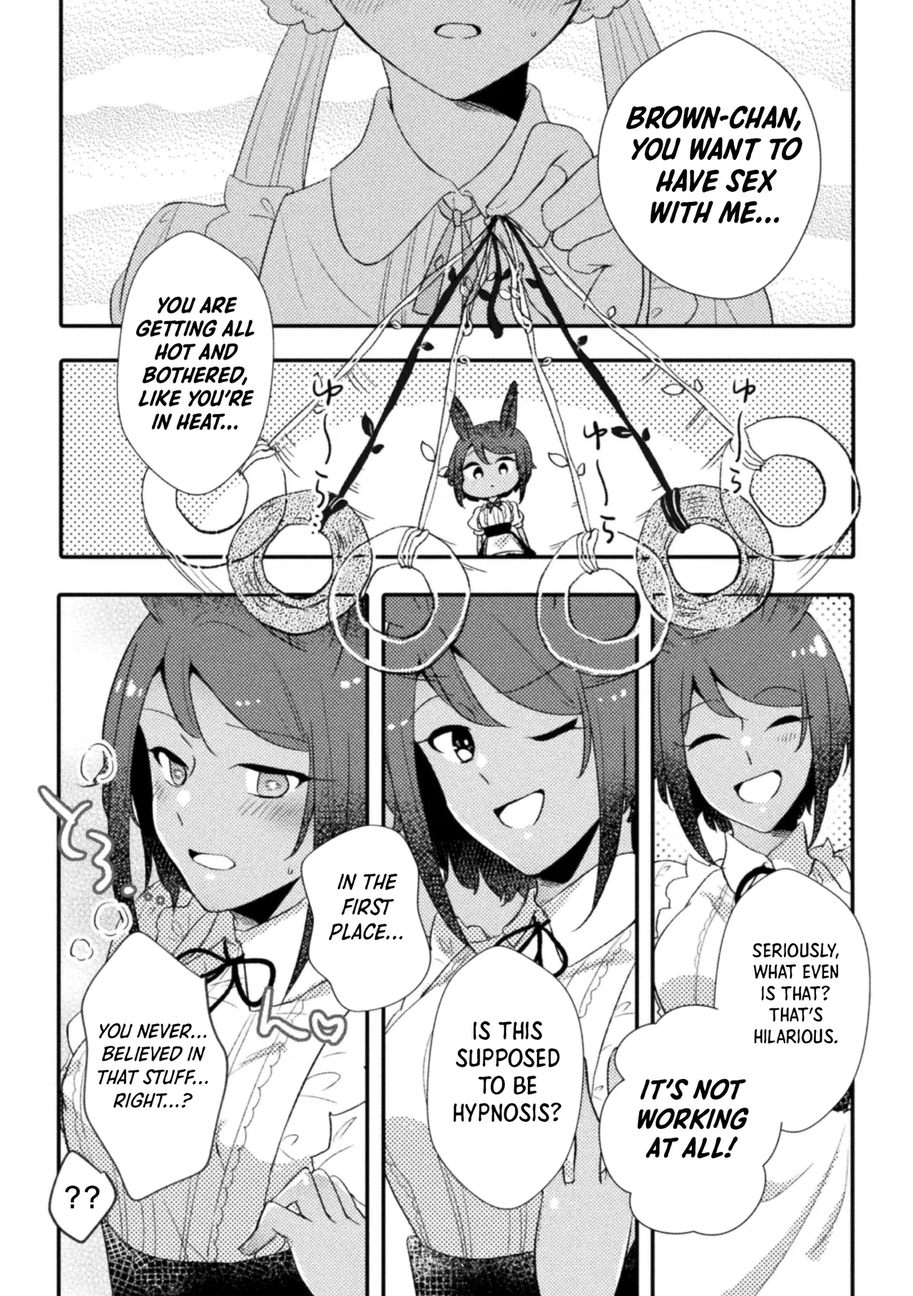 [Sekihara] Mori no usagi to fushigina hon | The Forest Rabbit and the Mysterious Book (2D Comic Magazine Yuri Saimin Vol. 2) [English] [Shiro Translation] [Digital] image number 4