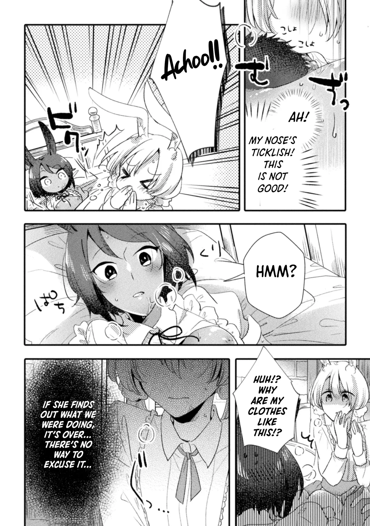 [Sekihara] Mori no usagi to fushigina hon | The Forest Rabbit and the Mysterious Book (2D Comic Magazine Yuri Saimin Vol. 2) [English] [Shiro Translation] [Digital] image number 16