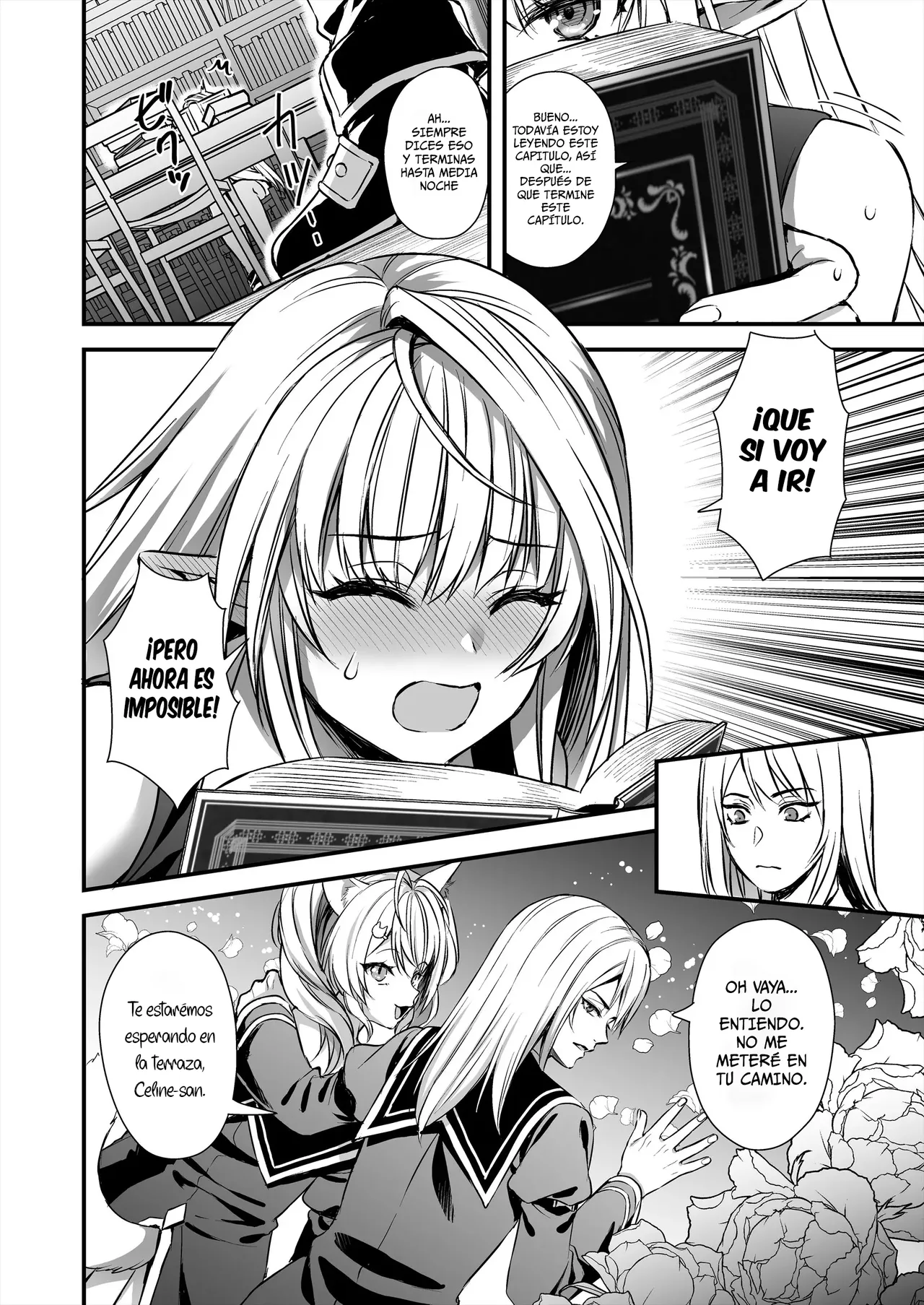 El desertor de la academia de magia, intente hechizar a una elfa genio para desnudarla 33eme image