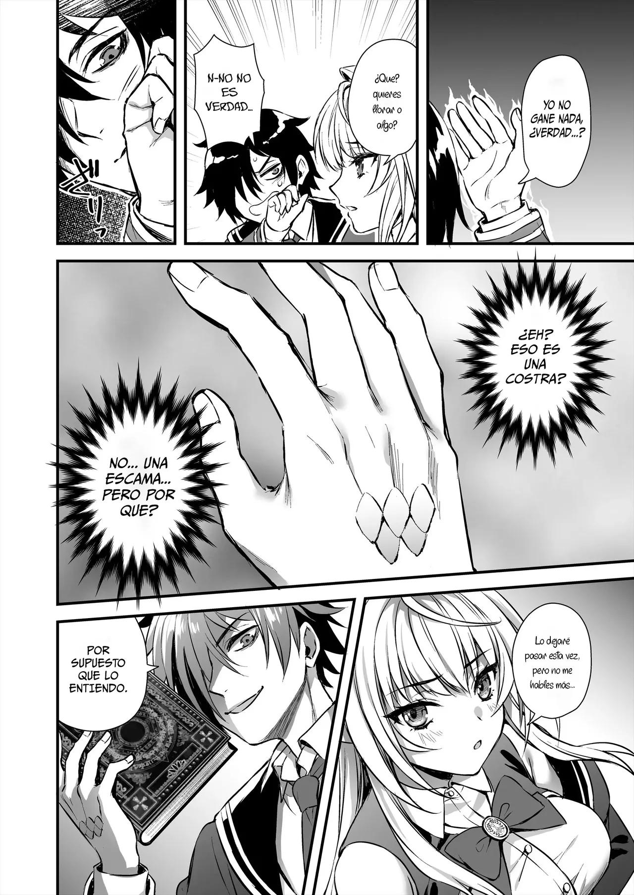 El desertor de la academia de magia, intente hechizar a una elfa genio para desnudarla 49eme image