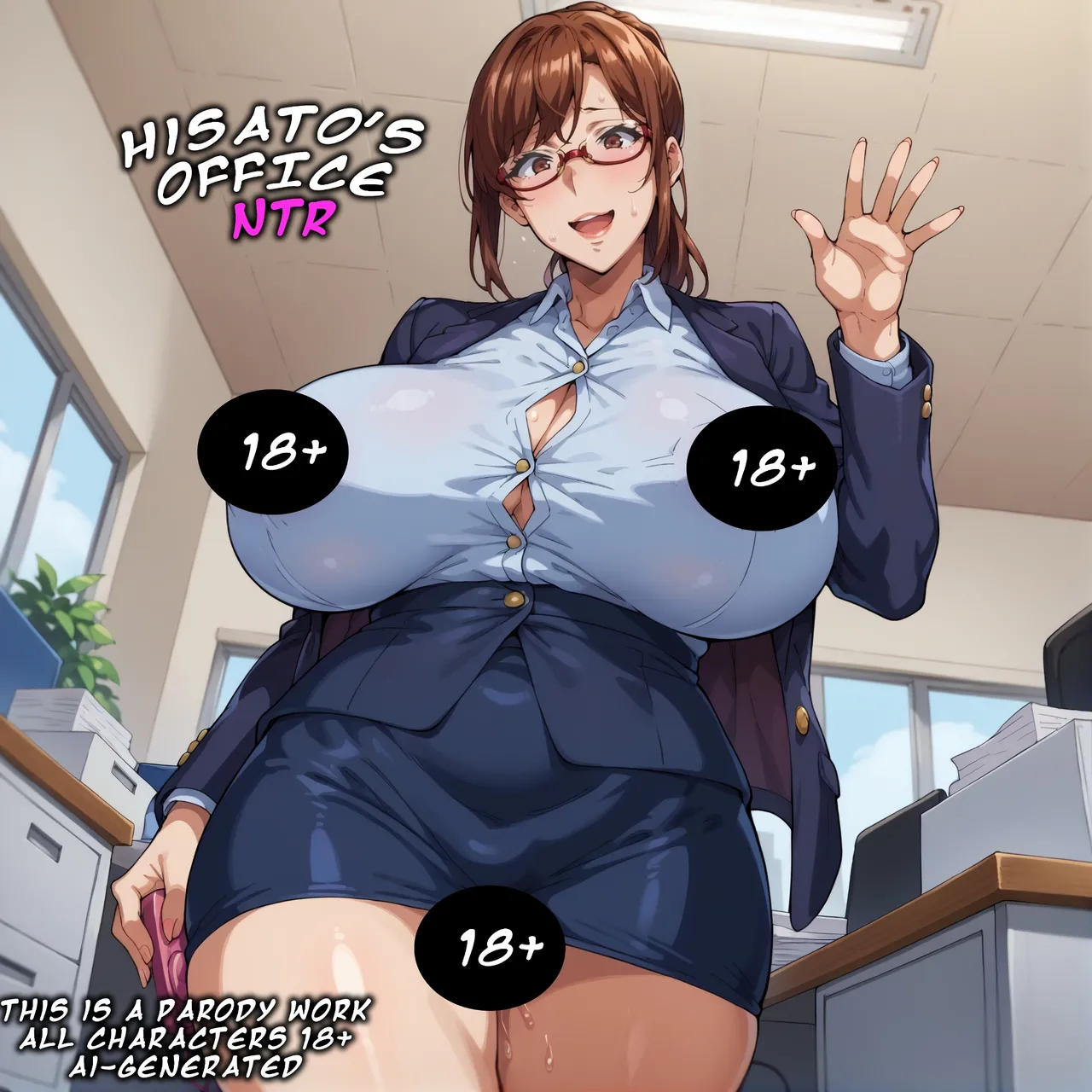 [PS-AI] Hisato's Office NTR [AI Generated] numero di immagine  1