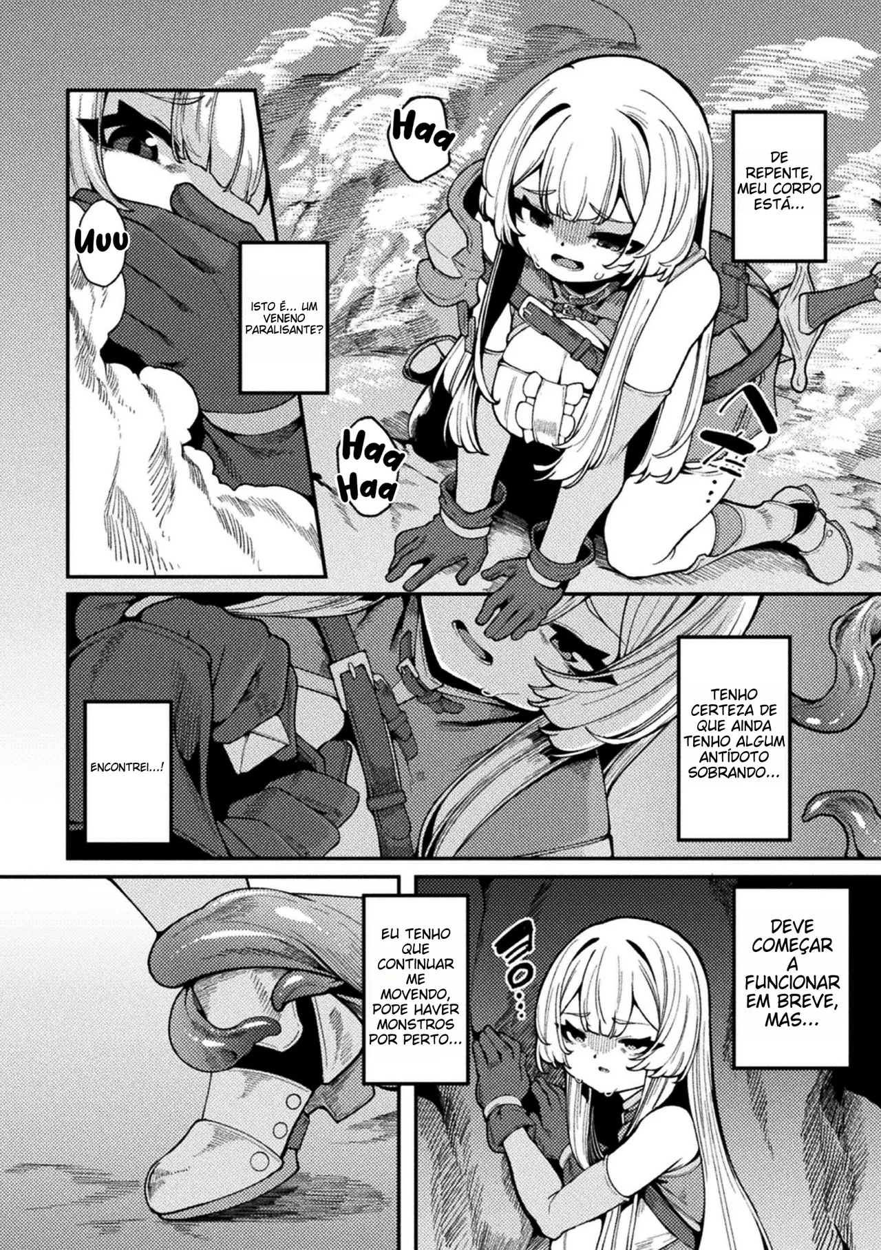 [Enu] Ochiru Ochiru | Fallen and Ruined (2D Comic Magazine Maibotsu Hameochi Zecchou Heroine Ingoku nite Kahanshin o Hoshoku Sareru Otome-tachi Vol. 2) [Portuguese-BR] [Kuraudo] [Digital] Bildnummer 4