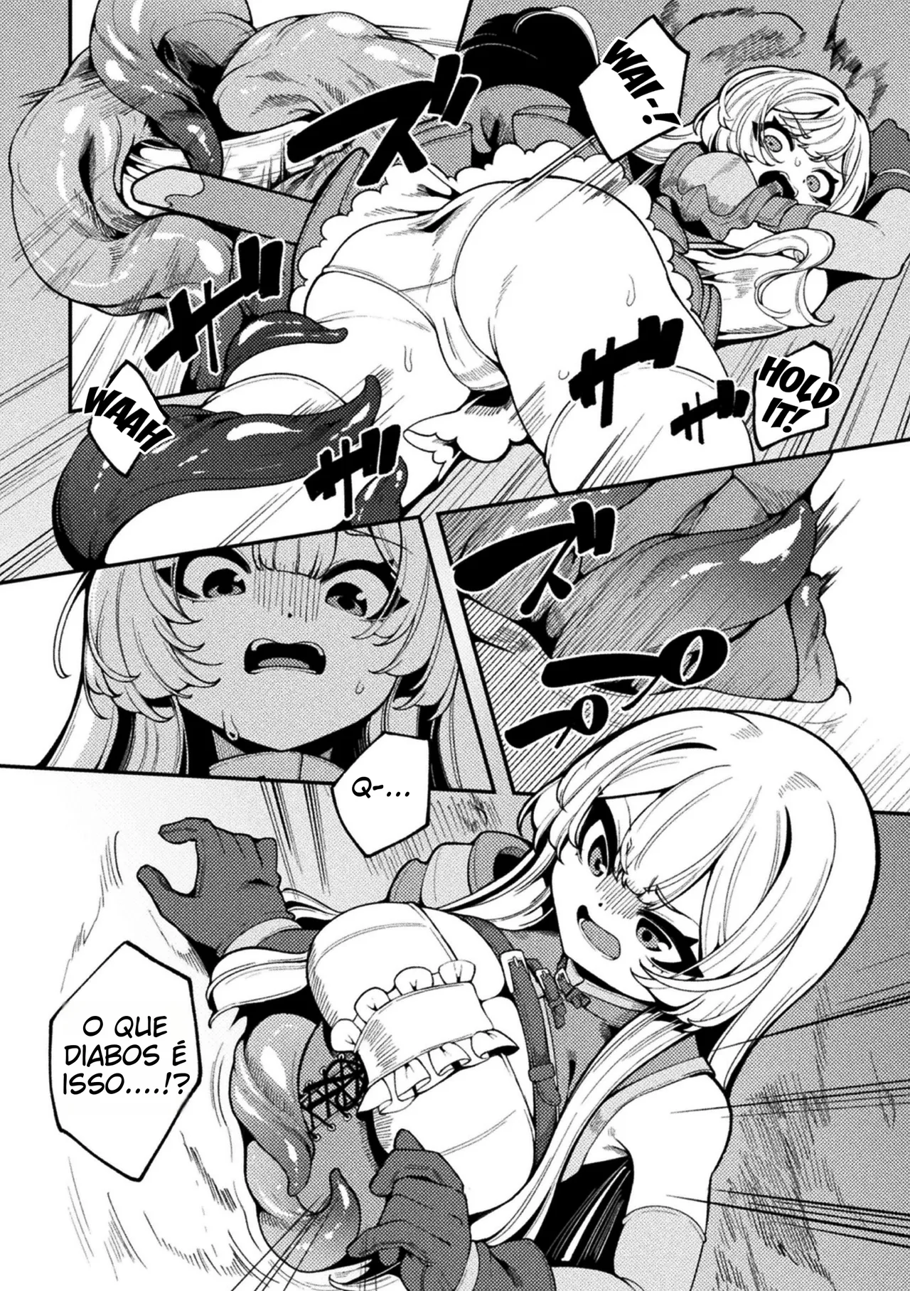 [Enu] Ochiru Ochiru | Fallen and Ruined (2D Comic Magazine Maibotsu Hameochi Zecchou Heroine Ingoku nite Kahanshin o Hoshoku Sareru Otome-tachi Vol. 2) [Portuguese-BR] [Kuraudo] [Digital] Bildnummer 6