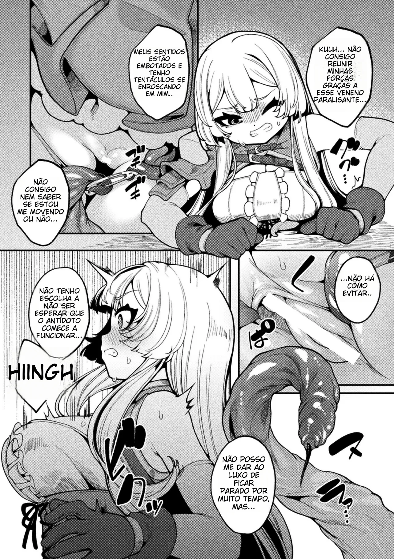 [Enu] Ochiru Ochiru | Fallen and Ruined (2D Comic Magazine Maibotsu Hameochi Zecchou Heroine Ingoku nite Kahanshin o Hoshoku Sareru Otome-tachi Vol. 2) [Portuguese-BR] [Kuraudo] [Digital] Bildnummer 7