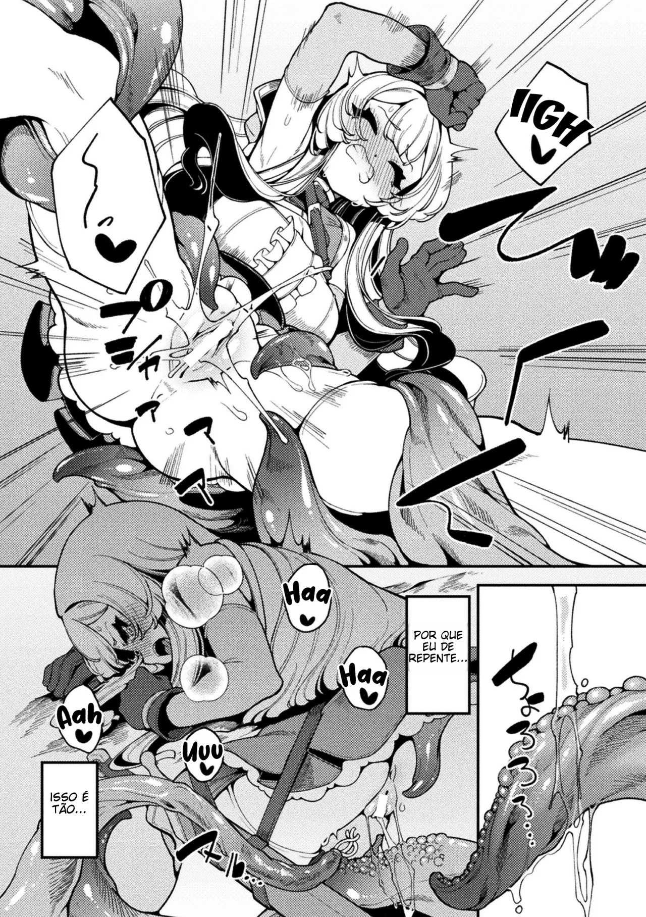 [Enu] Ochiru Ochiru | Fallen and Ruined (2D Comic Magazine Maibotsu Hameochi Zecchou Heroine Ingoku nite Kahanshin o Hoshoku Sareru Otome-tachi Vol. 2) [Portuguese-BR] [Kuraudo] [Digital] Bildnummer 10