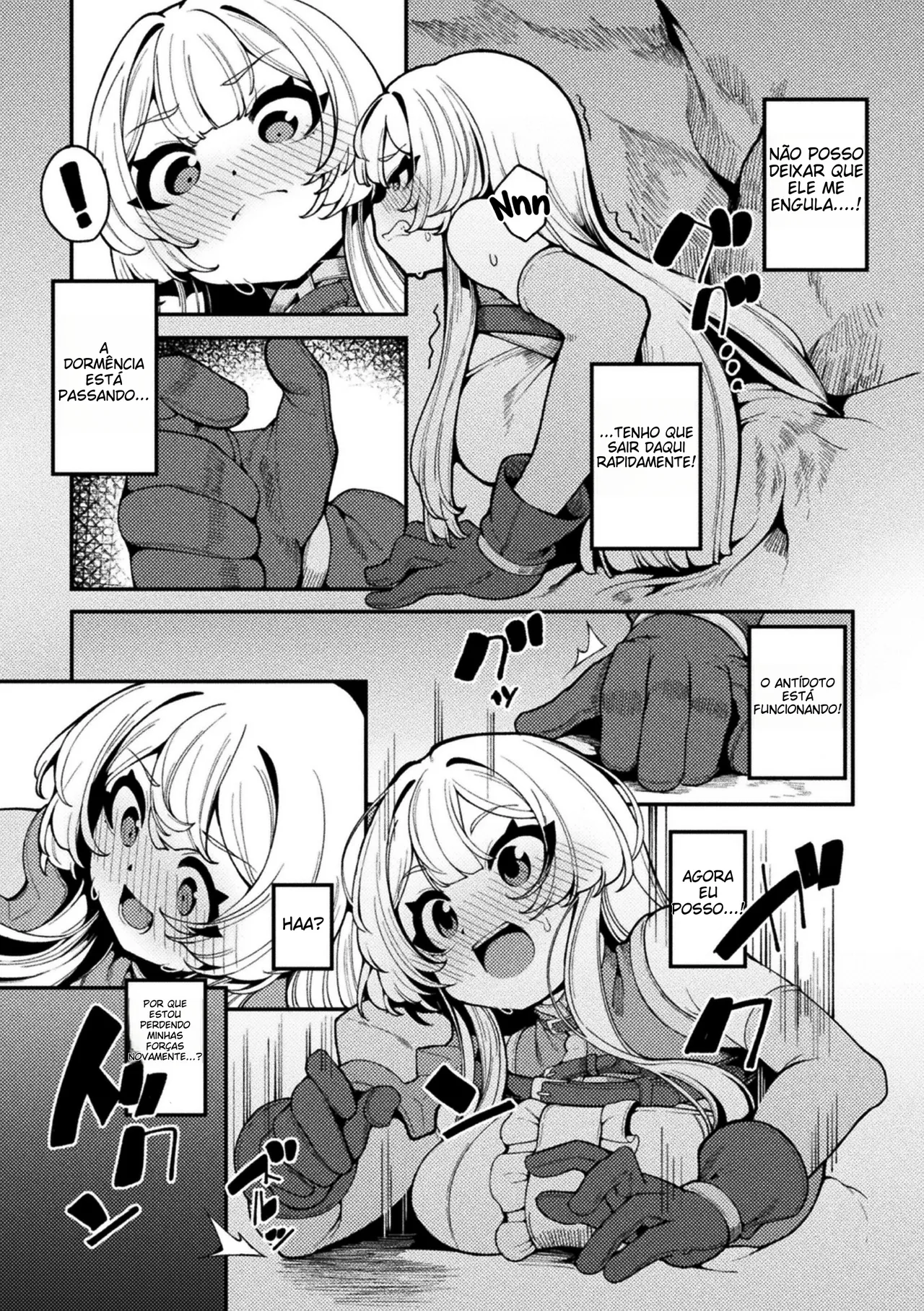 [Enu] Ochiru Ochiru | Fallen and Ruined (2D Comic Magazine Maibotsu Hameochi Zecchou Heroine Ingoku nite Kahanshin o Hoshoku Sareru Otome-tachi Vol. 2) [Portuguese-BR] [Kuraudo] [Digital] Bildnummer 13