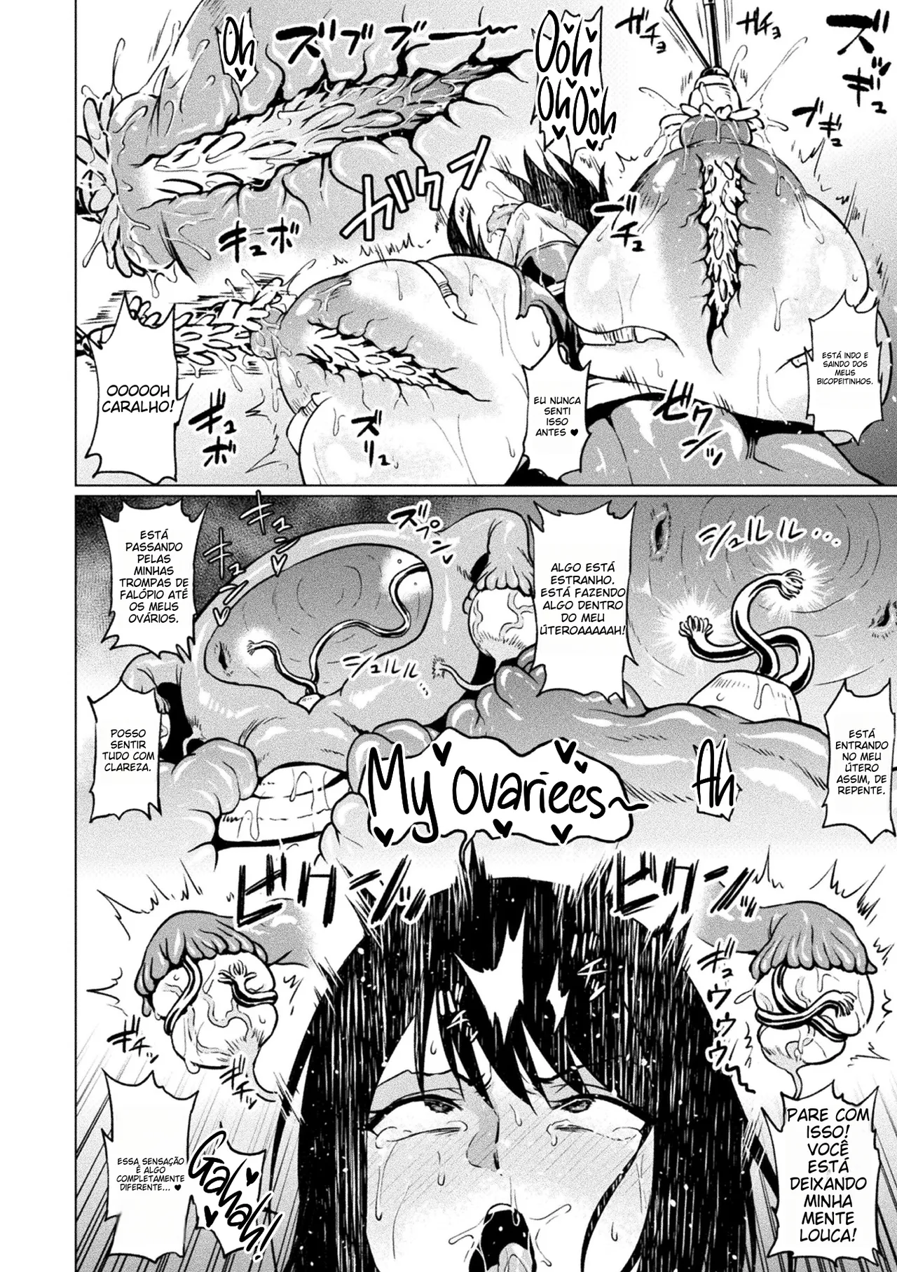 [Ahemaru] Akume on Titan | Climax on Titan (Ahegao o Sarashisu Midarana Otome) [Portuguese-BR] [Digital] image number 16
