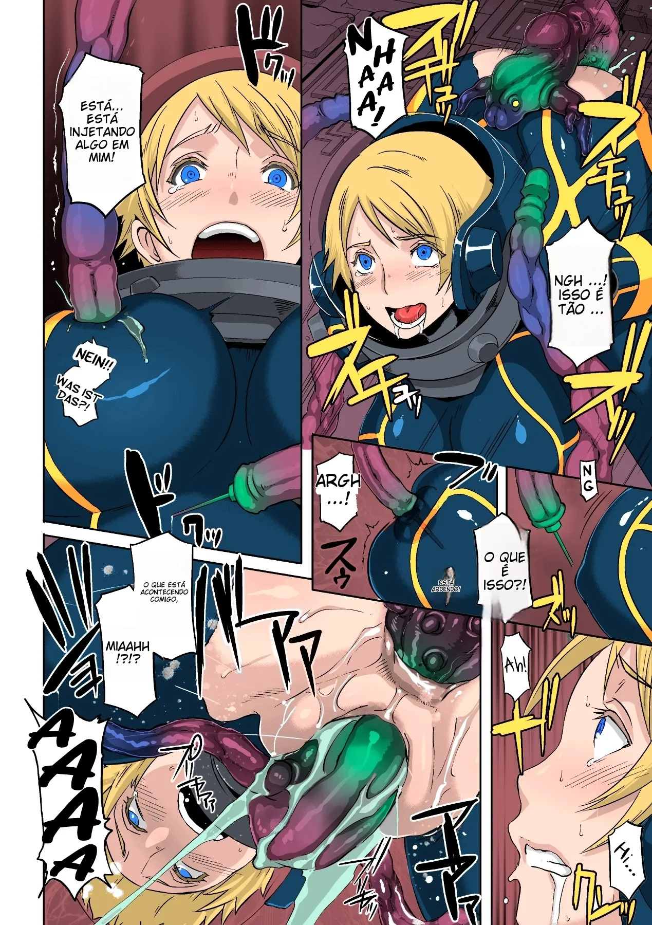 [Butcha-U] PARASITE-BEGINS (Kisei sareta Bishoujo ga Midara ni Kawaru Vol. 2) [Colorized] [Digital] [Portuguese-BR] image number 8