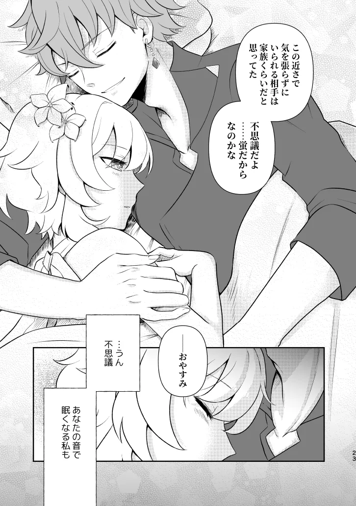 [杜々屋 (鹿野尾でらこ)] Empathy-総集編-(原神) Bildnummer 22