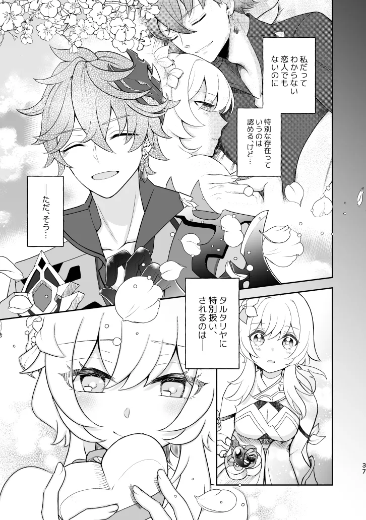 [杜々屋 (鹿野尾でらこ)] Empathy-総集編-(原神) Bildnummer 36