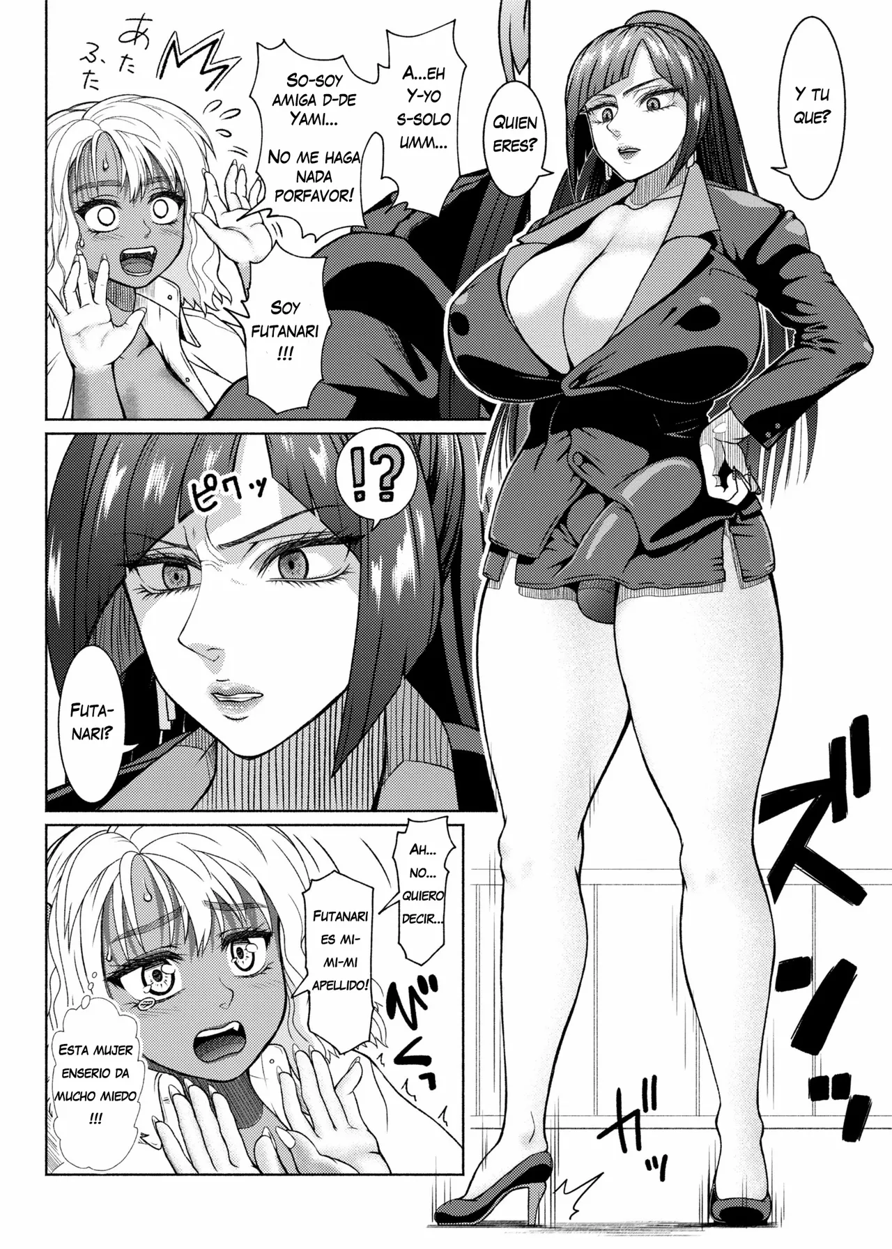 [ray-raw (Nobuhiro)] Futanari Bitch Gal wa Suki desu ka? Ch. 5 [Spanish] [Decensored] 이미지 번호 1