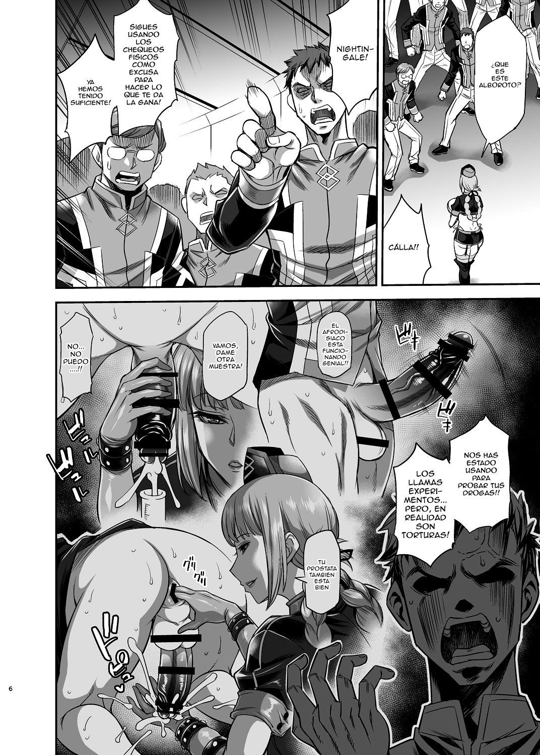 [Musashi-dou (Musashino Sekai)] Dosukebe Fuchou o Kusuri de Futanari Dotapun Kashite Shiboritaosu Hon (Fate/Grand Order) [Spanish] {FutanariSanctuary} [Digital] image number 3